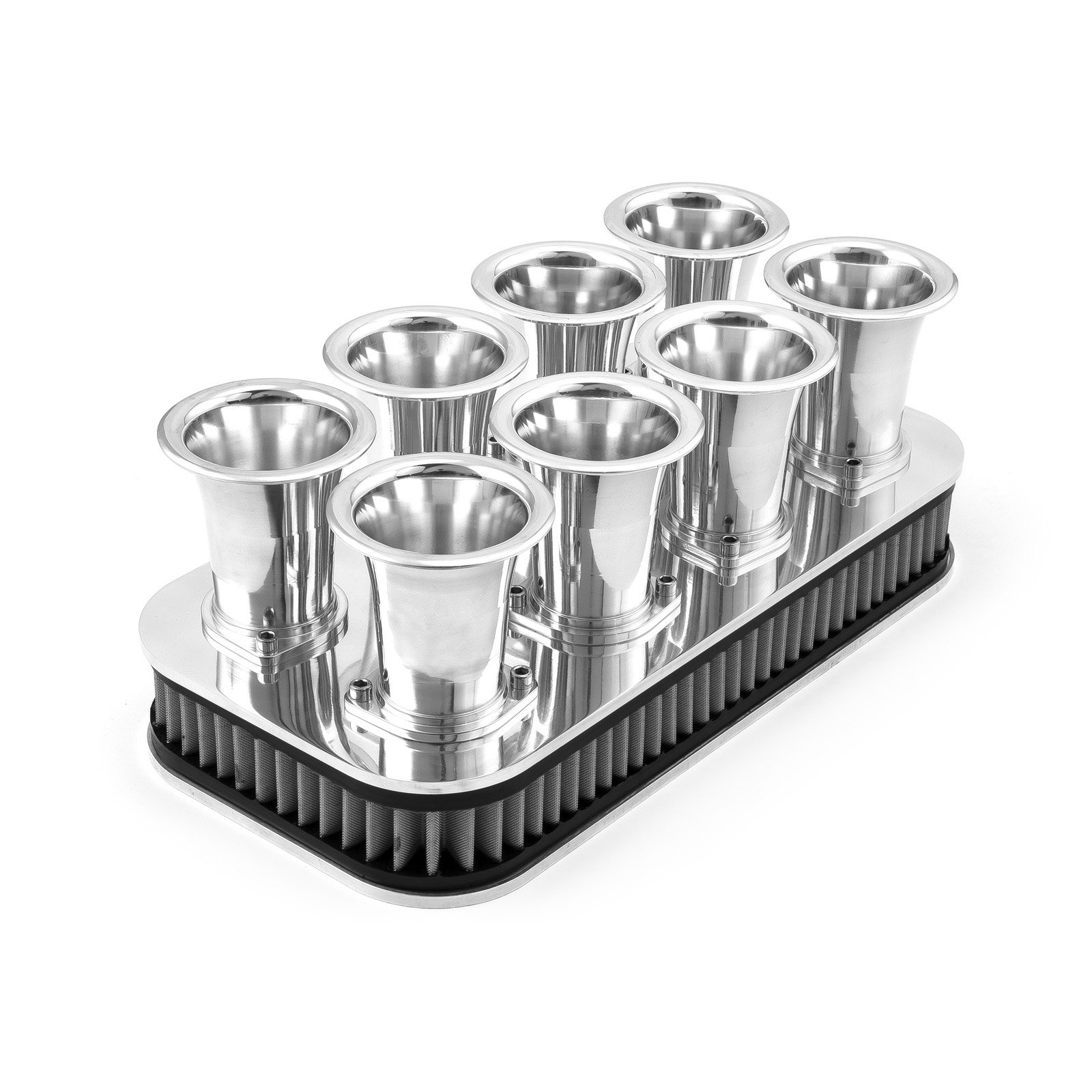 Special Edition Aluminum Air Cleaner W/ Element Stack Downdraft Look
