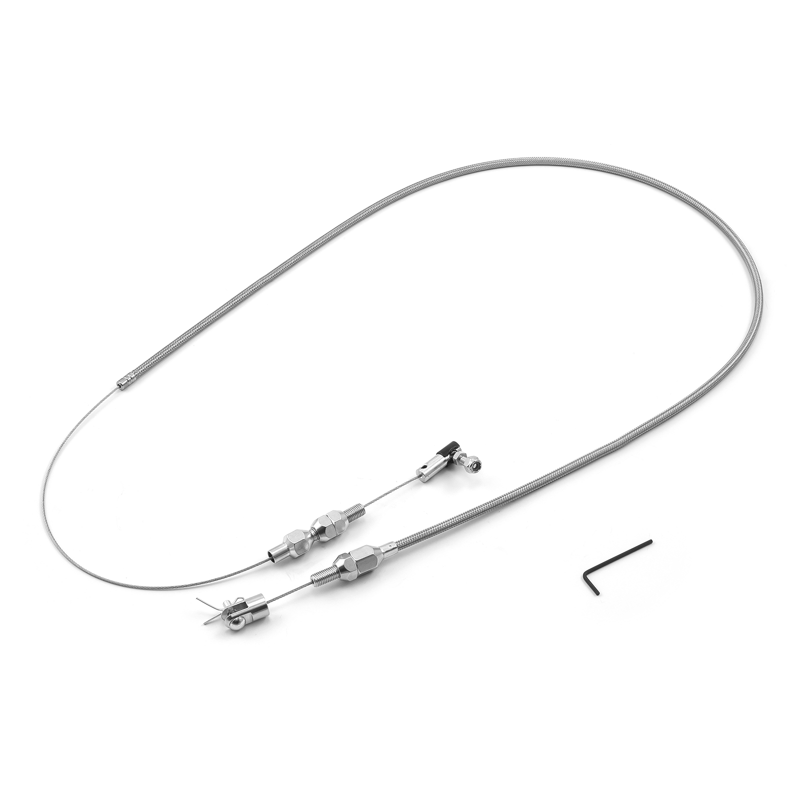Speedmaster® PCE125.1001 36" Braided Stainless Steel Throttle Cable
