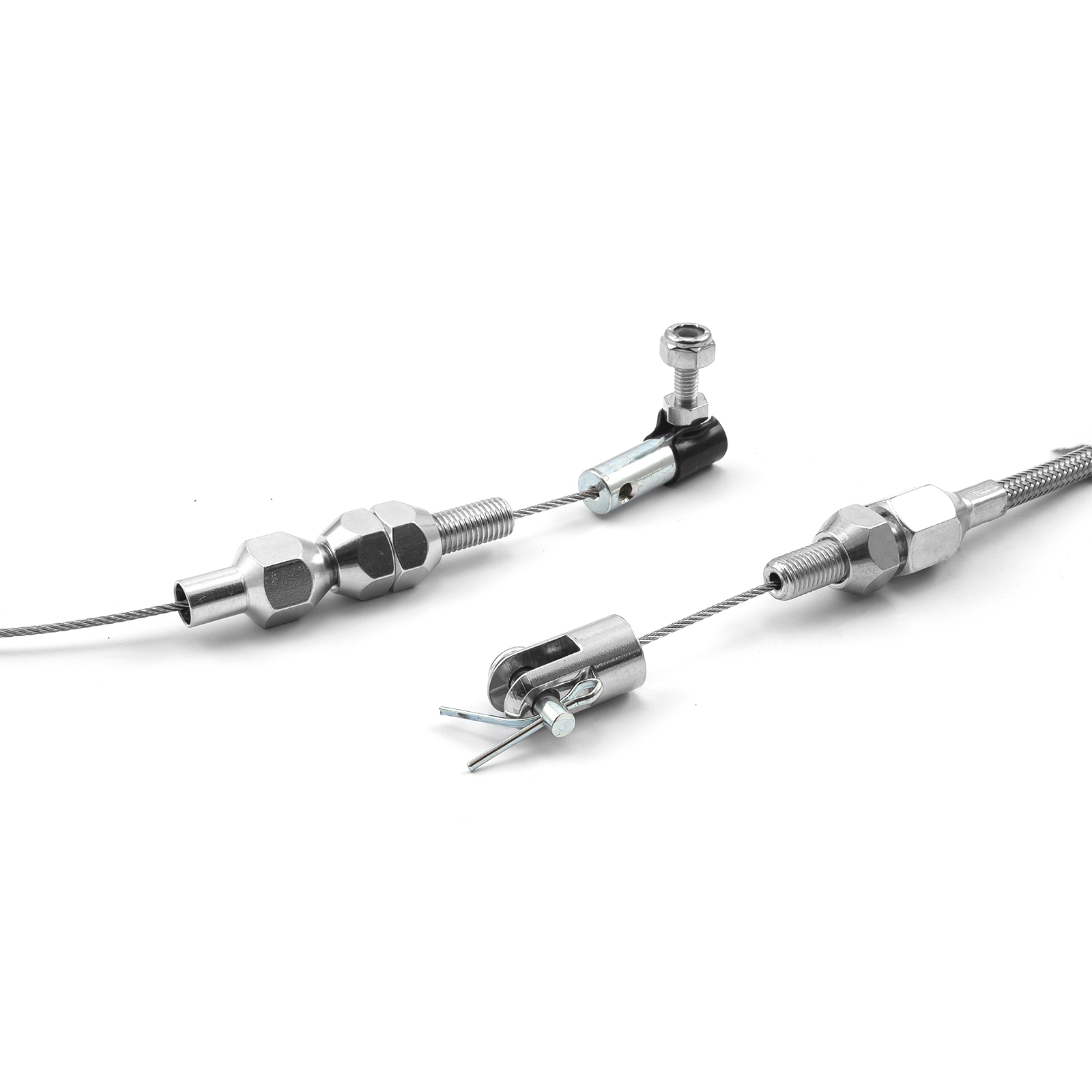 Speedmaster® PCE125.1002 24" Braided Stainless Steel Throttle Cable