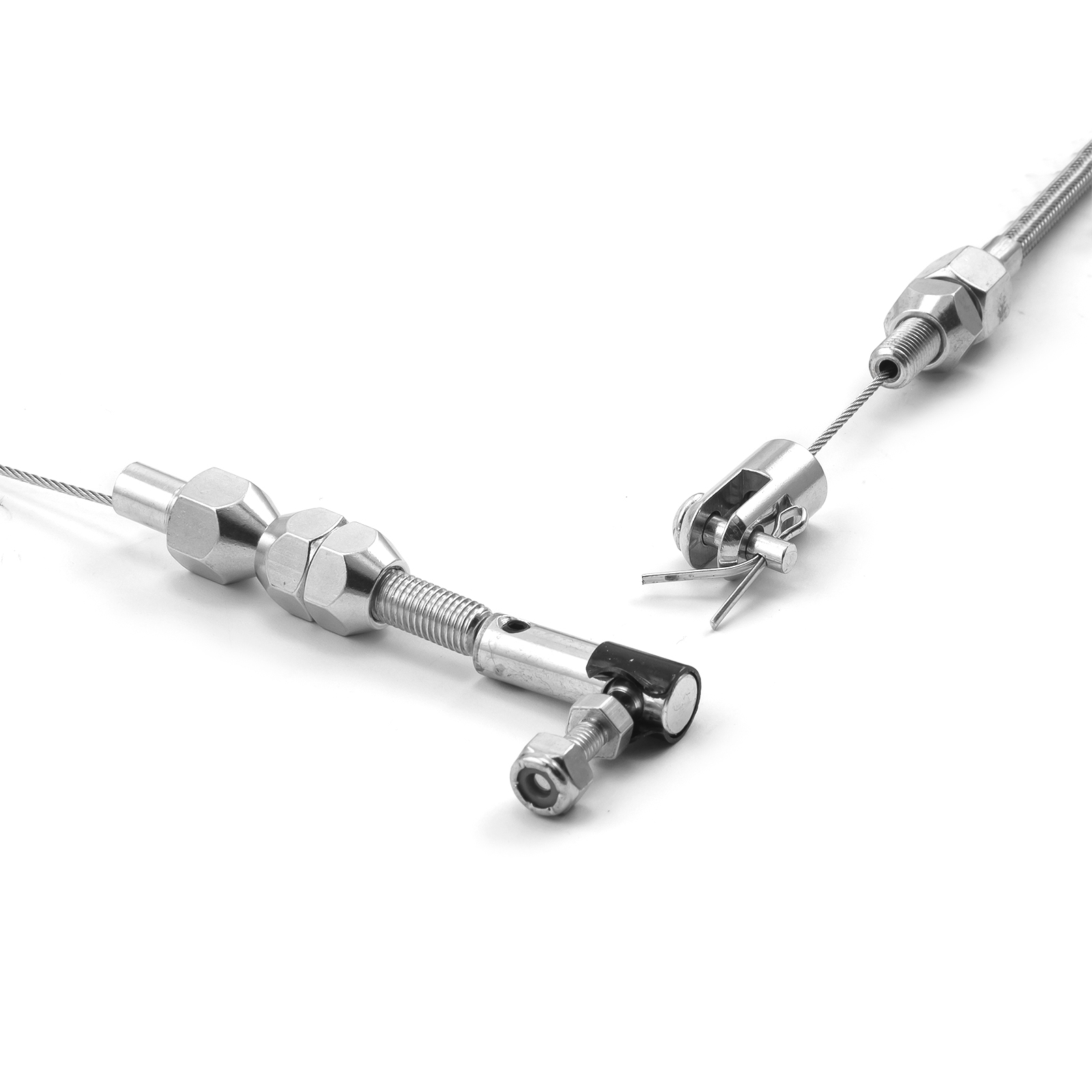 Speedmaster® PCE125.1002 24" Braided Stainless Steel Throttle Cable