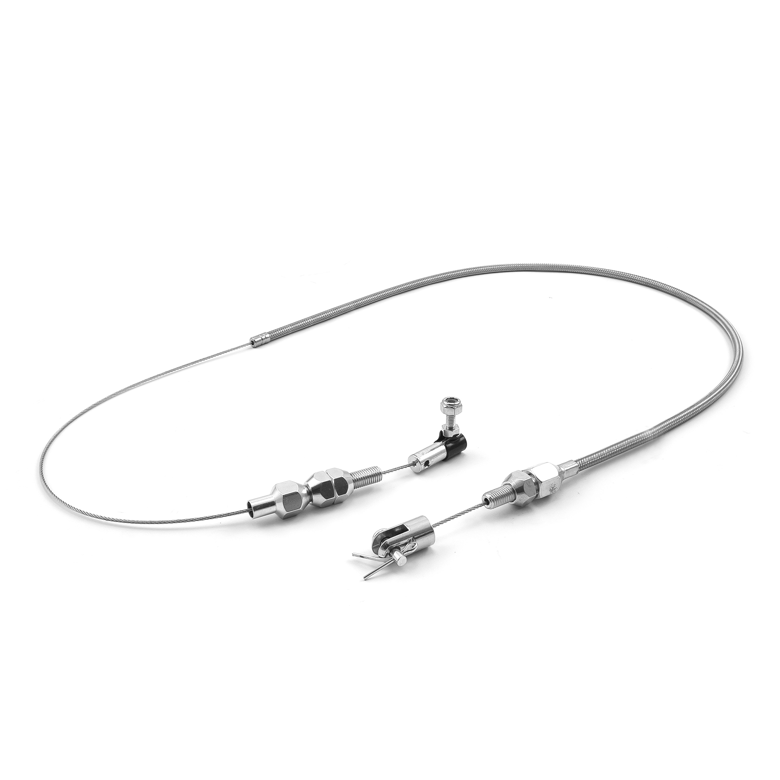 Speedmaster® PCE125.1002 24" Braided Stainless Steel Throttle Cable
