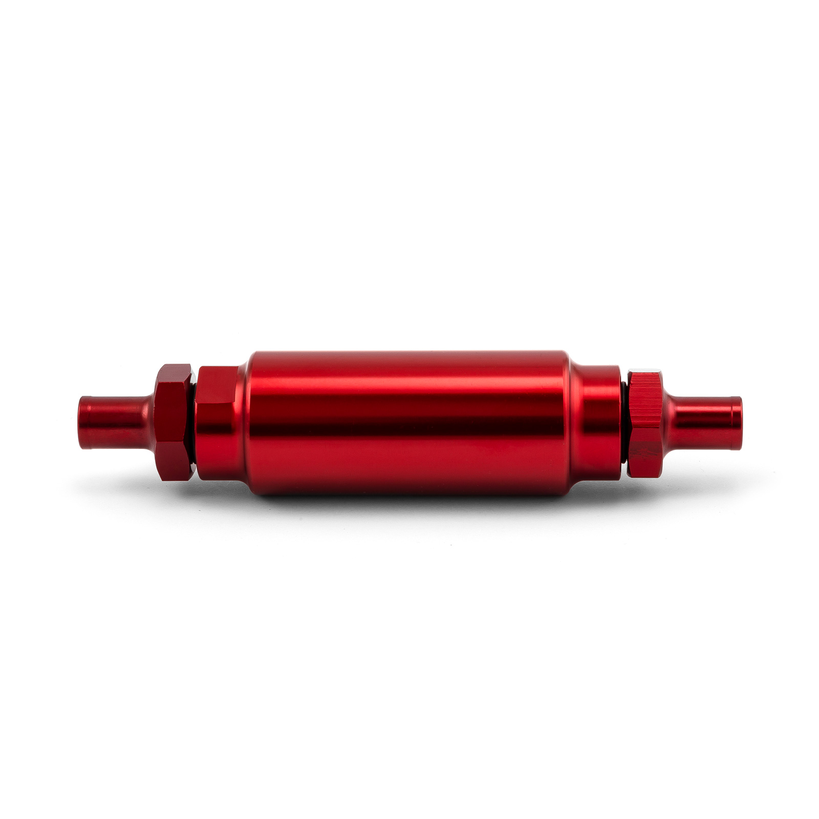 Speedmaster® PCE132.1009.03 Inline Billet Aluminum Fuel Filter 9/16-18 - 9/16-18 Male Red