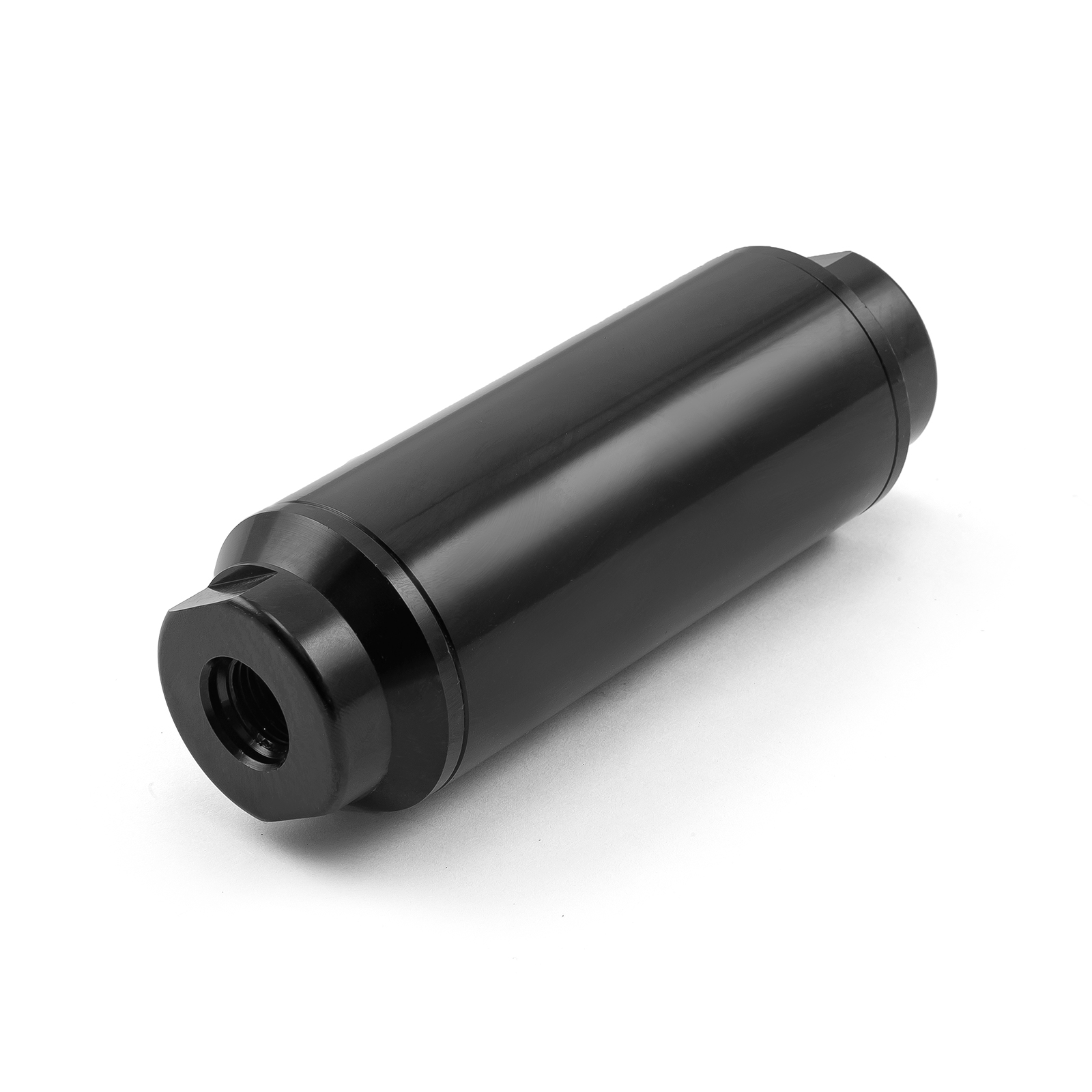 Inline Billet Aluminum Fuel Filter -10 AN Male