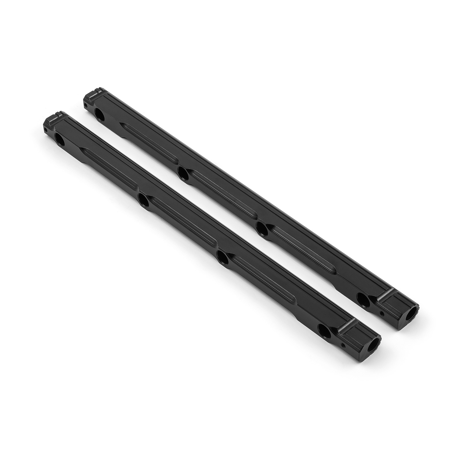 Speedmaster® PCE137.1021 Black Anodized Billet Aluminum Fuel Rail For 1-148-004