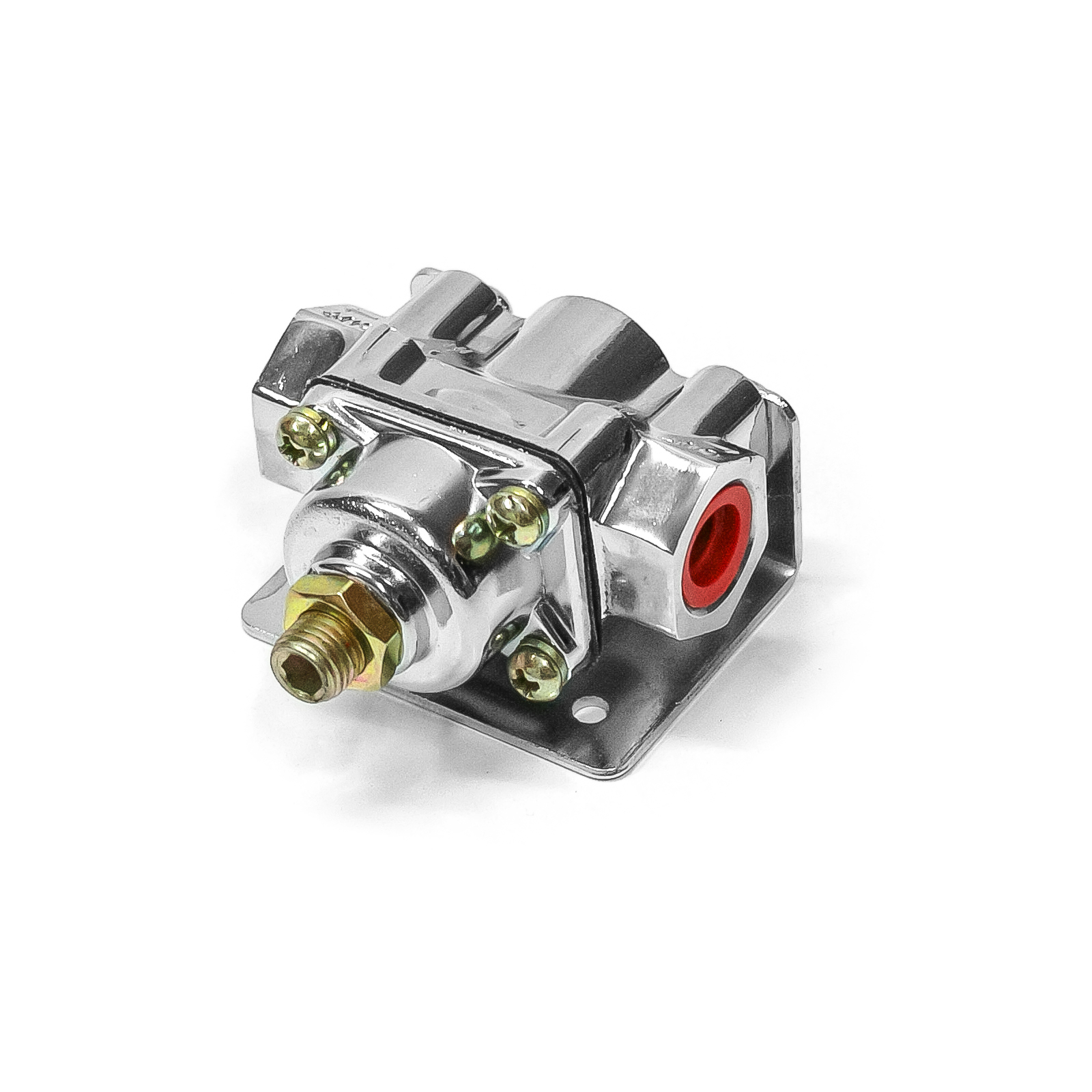 Speedmaster® PCE139.1001 4-9 psi Adjustable Universal Deadhead Fuel Pressure Regulator Chrome