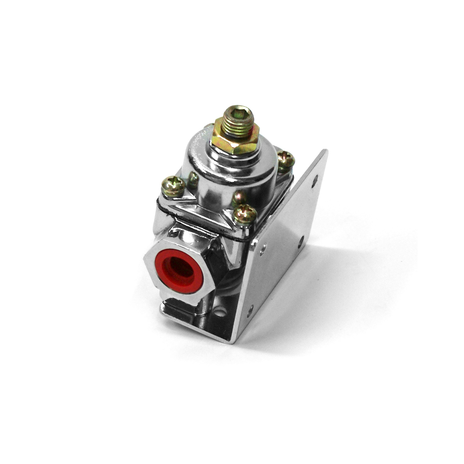 Speedmaster® PCE139.1001 4-9 psi Adjustable Universal Deadhead Fuel Pressure Regulator Chrome
