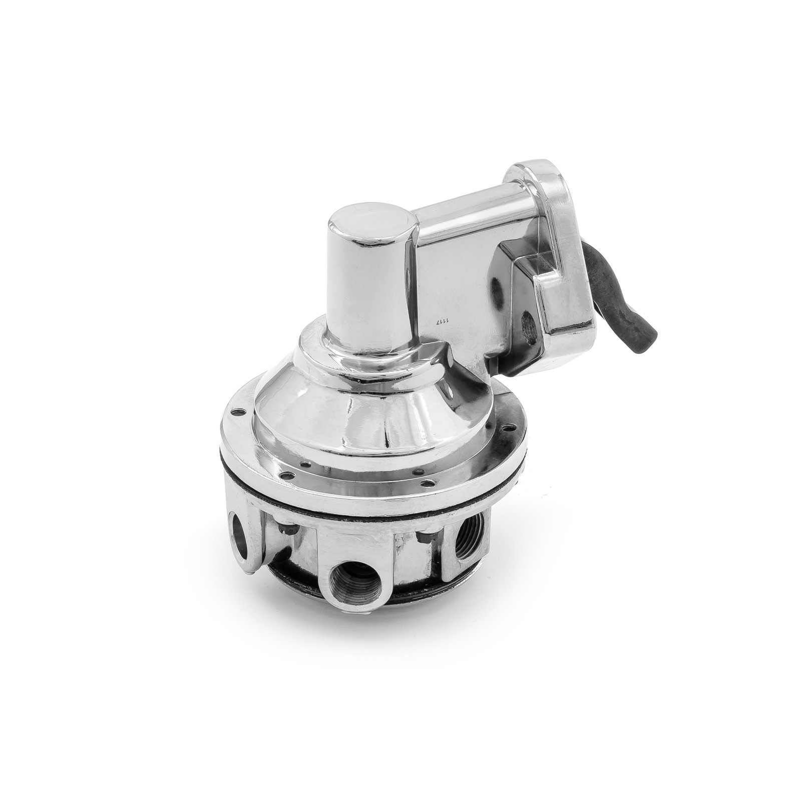 Speedmaster® PCE146.1007 Chevy SBC 350 High Volume Mechanical Fuel Pump Chrome 3/8" NPT Fitting