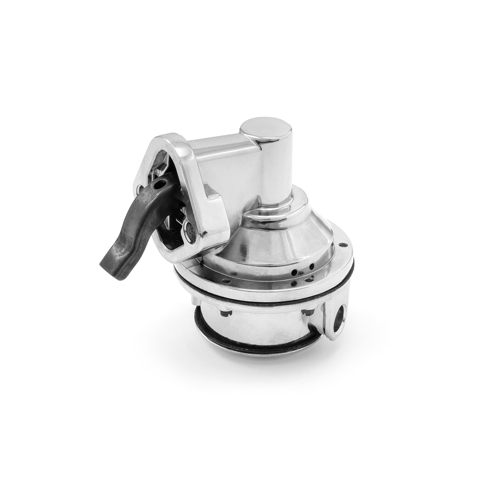 Speedmaster® PCE146.1007 Chevy SBC 350 High Volume Mechanical Fuel Pump Chrome 3/8" NPT Fitting