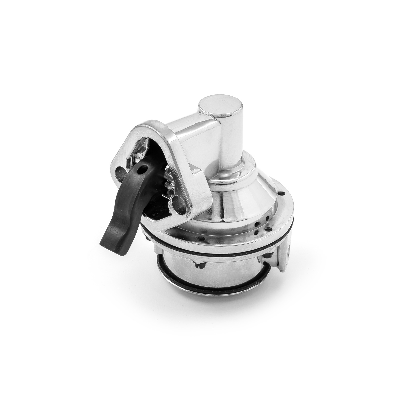 Speedmaster® PCE146.1009 Chevy SBC 350 High Volume Mechanical Fuel Pump Chrome 1/4" Fitting