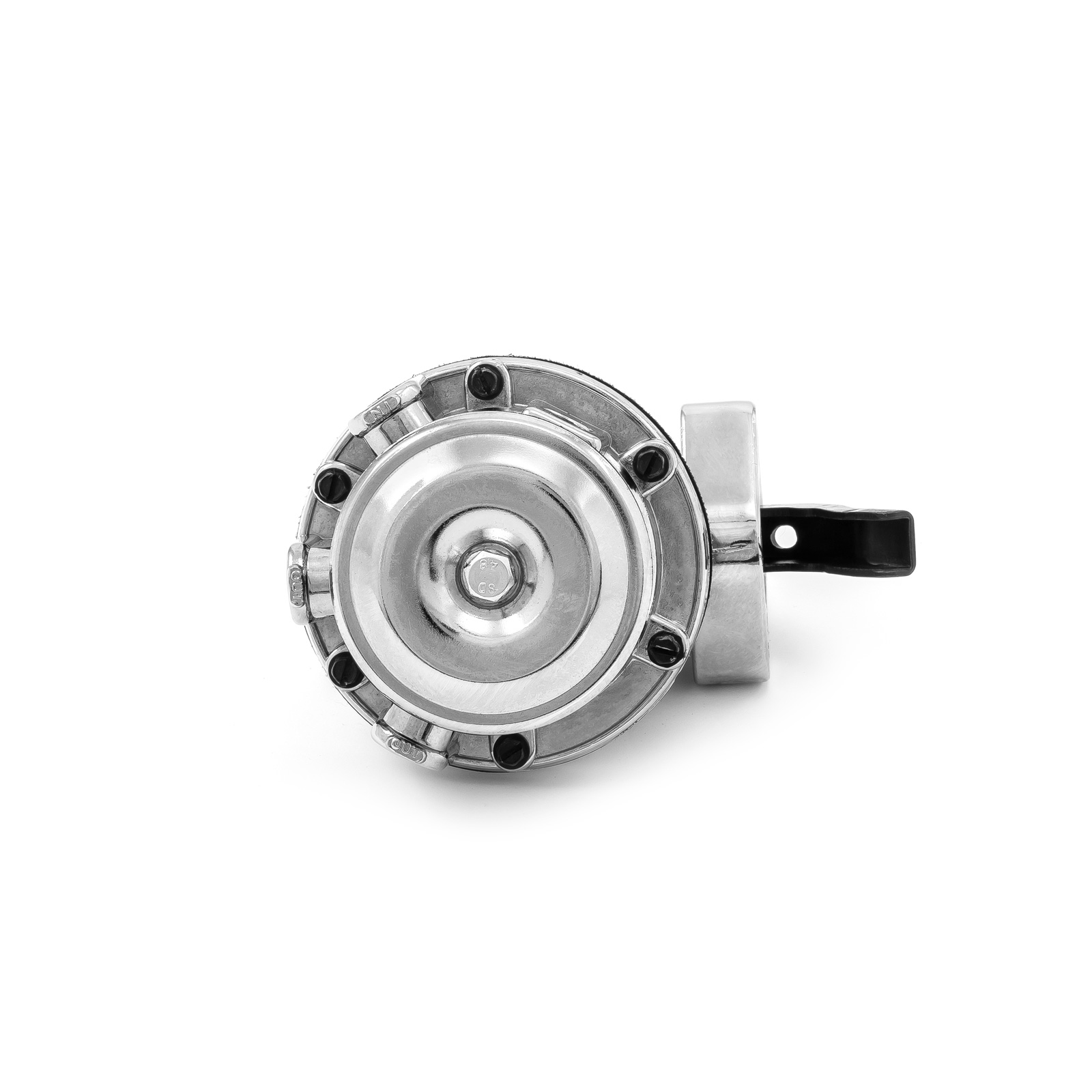 Speedmaster® PCE146.1009 Chevy SBC 350 High Volume Mechanical Fuel Pump Chrome 1/4" Fitting