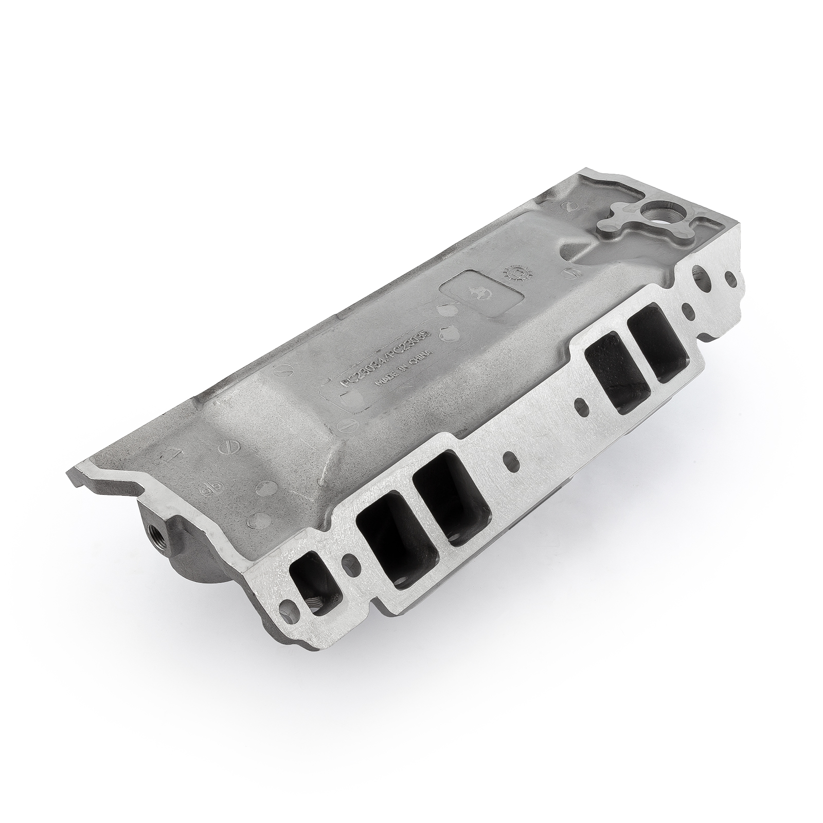 Speedmaster® PCE148.1013 Chevy BBC 454 Rect Port Dominator w/Inj Ports High Rise Intake Manifold Satin