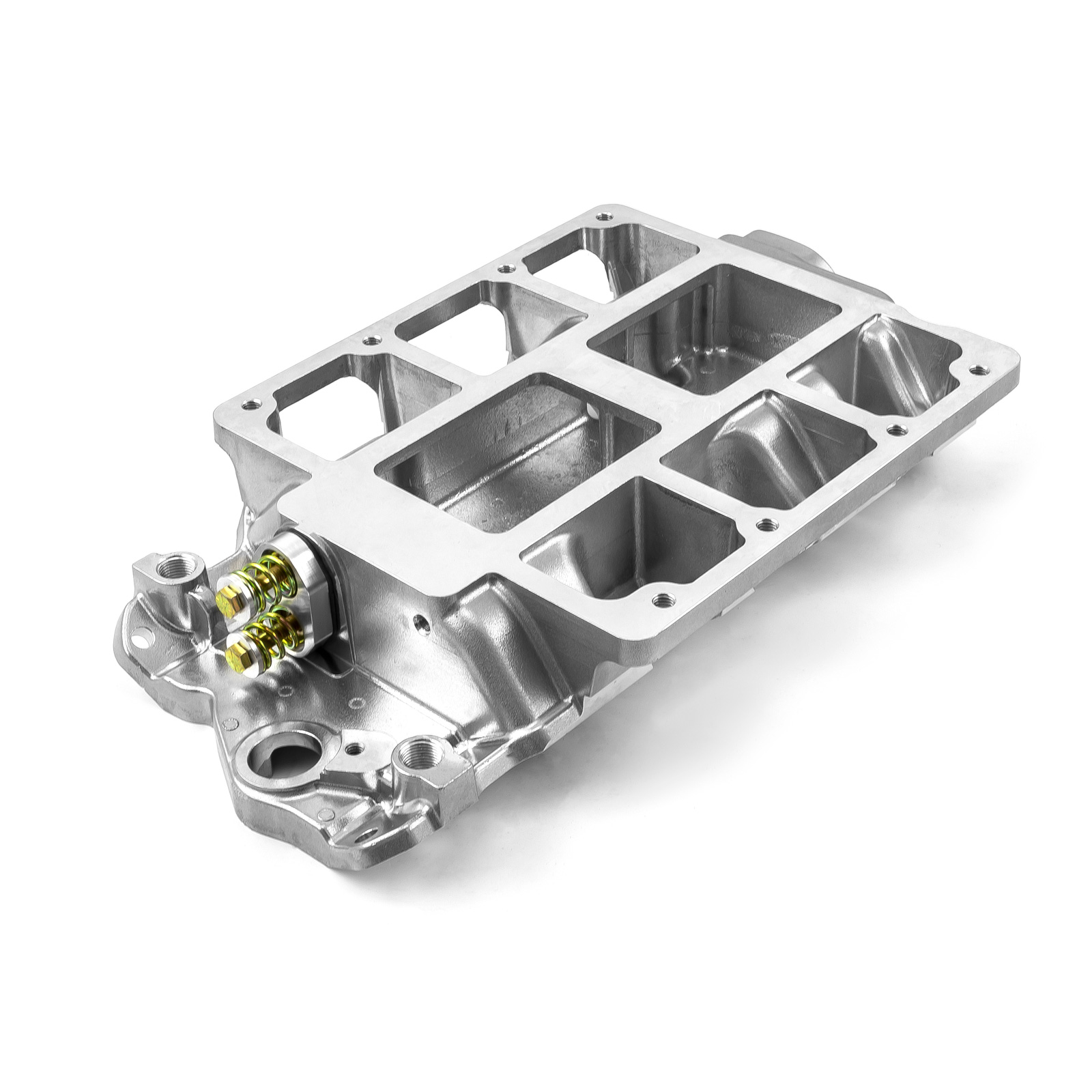 Speedmaster® 1-149-004-02 Chevy SBC 350 6-71 8-71 Supercharger Aluminum Intake Manifold Machined Polished