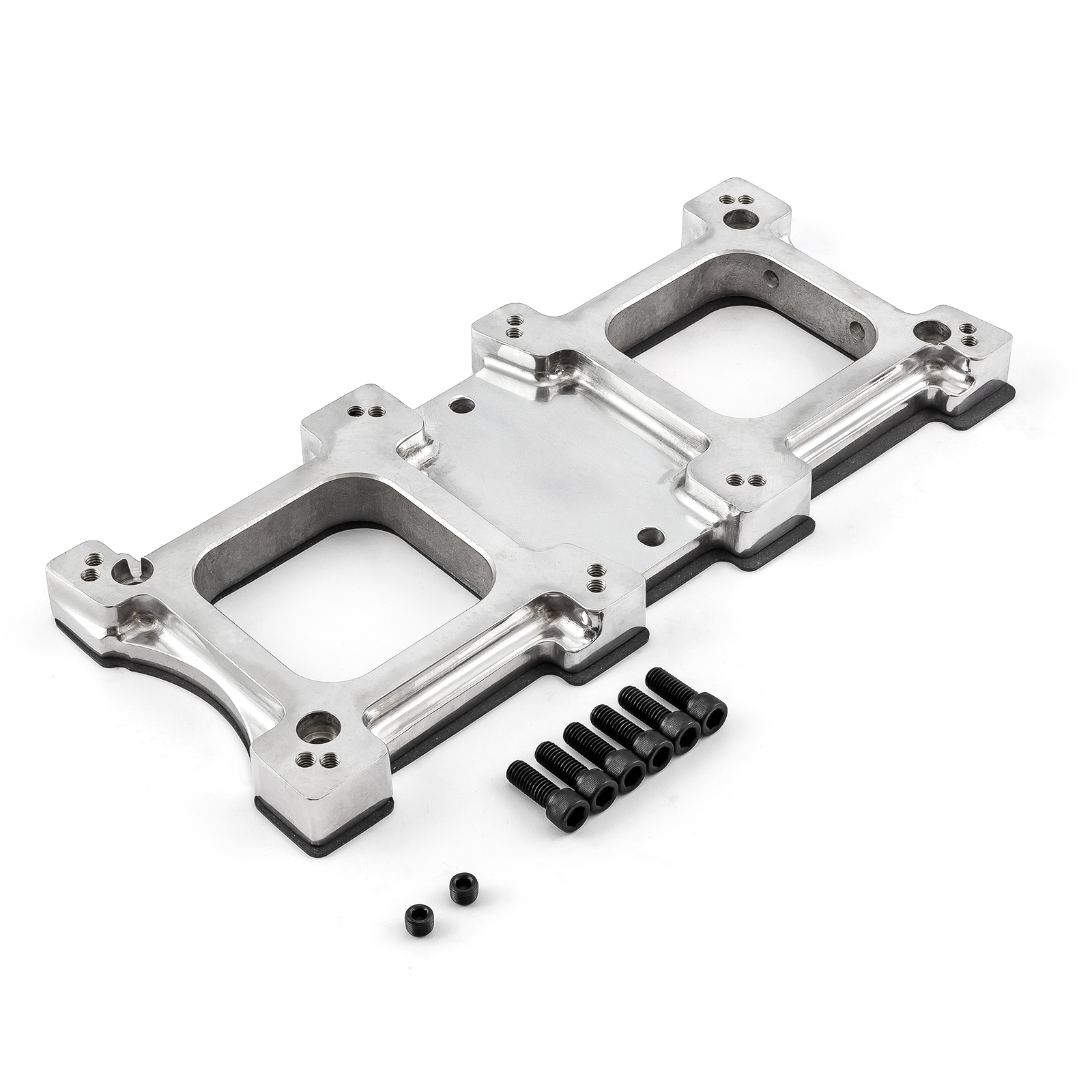 Speedmaster® PCE156.1001.01 Dual Carb 4150 6-71 8-71 Blower Adapter Plate Polished