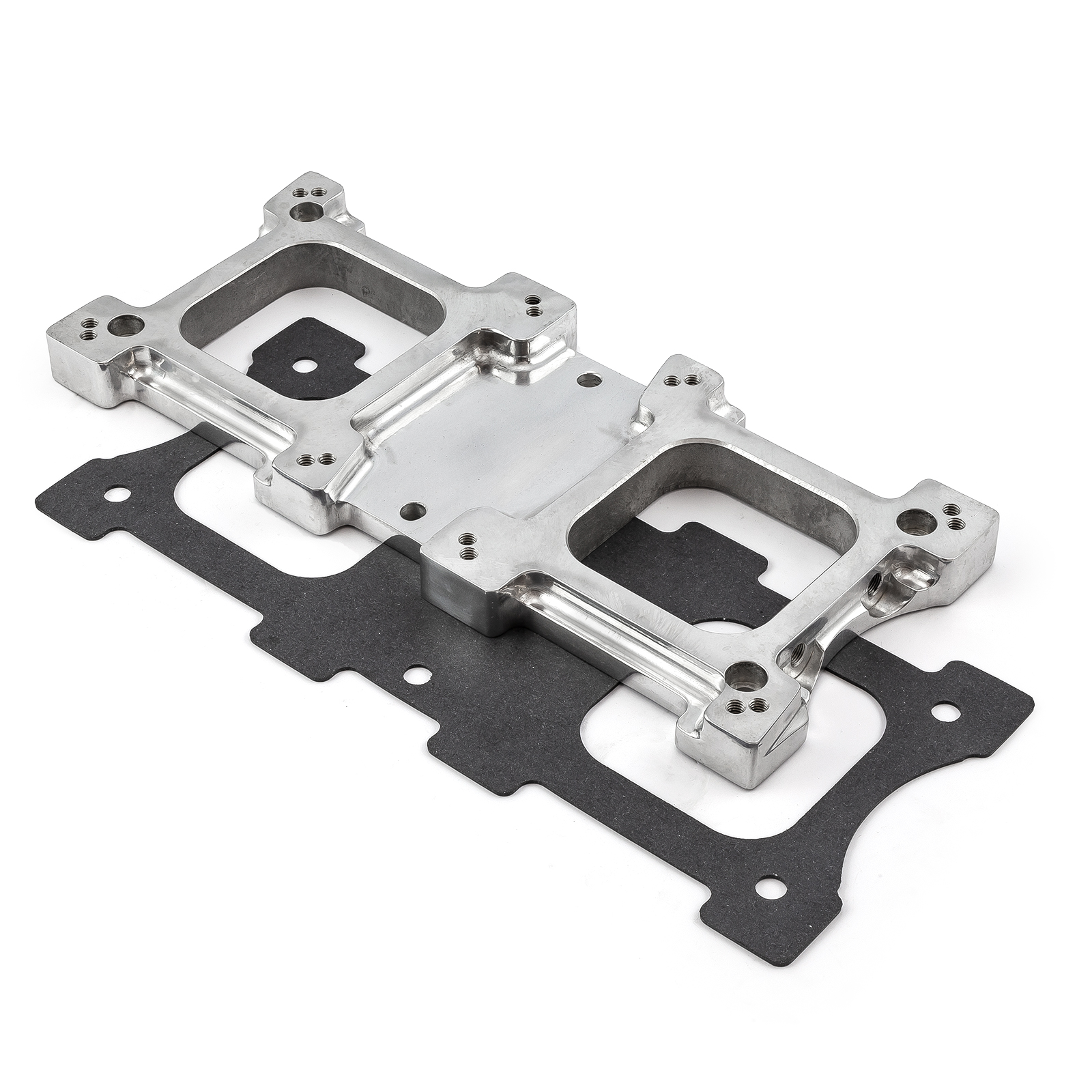 Speedmaster® PCE156.1001.01 Dual Carb 4150 6-71 8-71 Blower Adapter Plate Polished