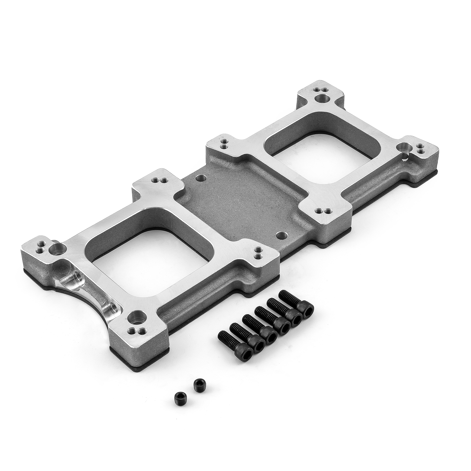 Speedmaster® PCE156.1001.02 Dual Carb 4150 6-71 8-71 Blower Adapter Plate Satin