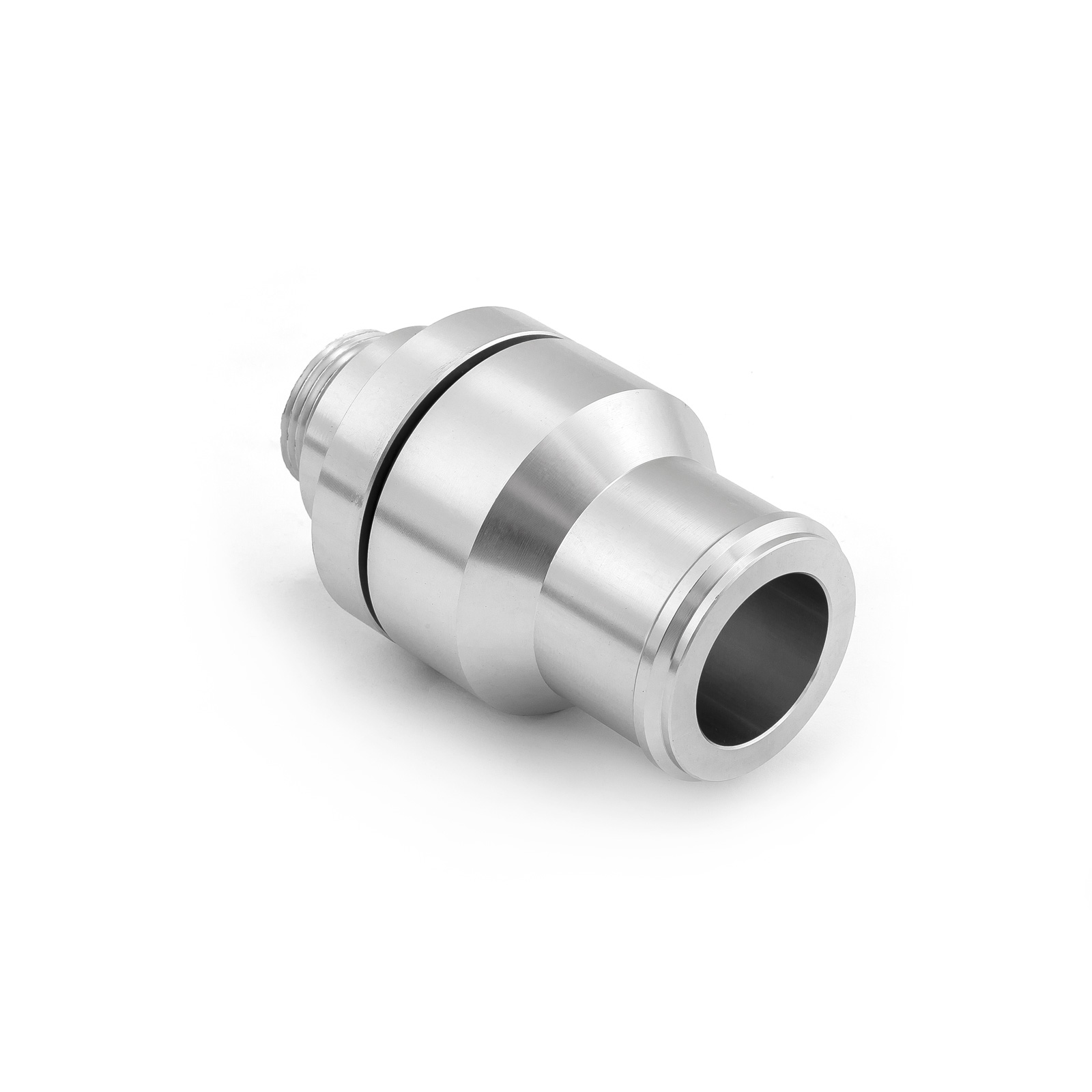 Speedmaster® PCE191.1024 Chevy GM LS Inline Billet Aluminum Thermostat Housing Neck with O-Ring