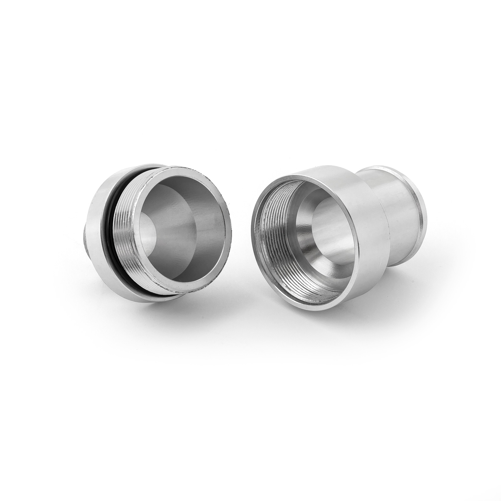 Speedmaster® PCE191.1024 Chevy GM LS Inline Billet Aluminum Thermostat Housing Neck with O-Ring