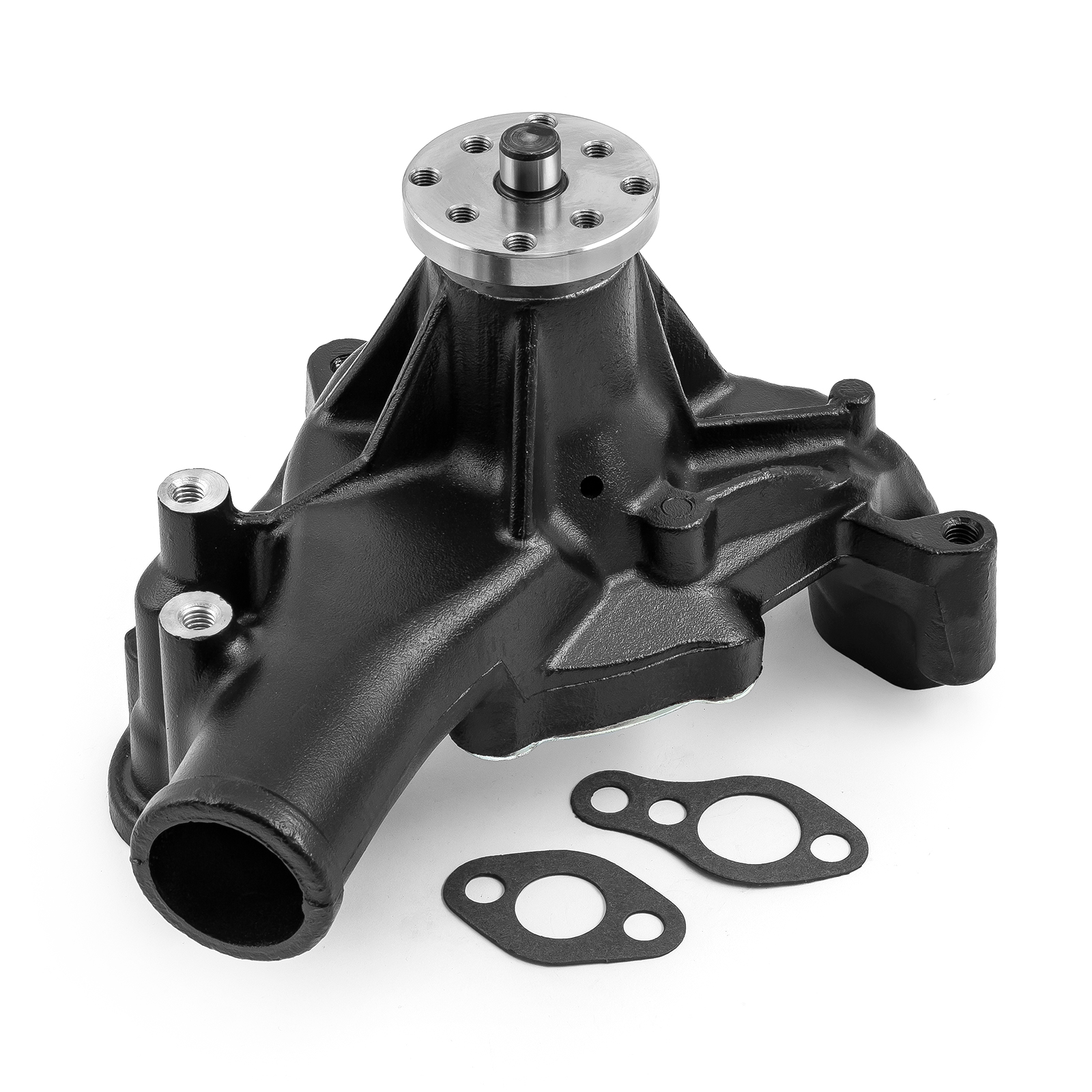 Speedmaster® PCE195.1005.02 Chevy SBC 350 High Volume Aluminum Long Water Pump [Black]
