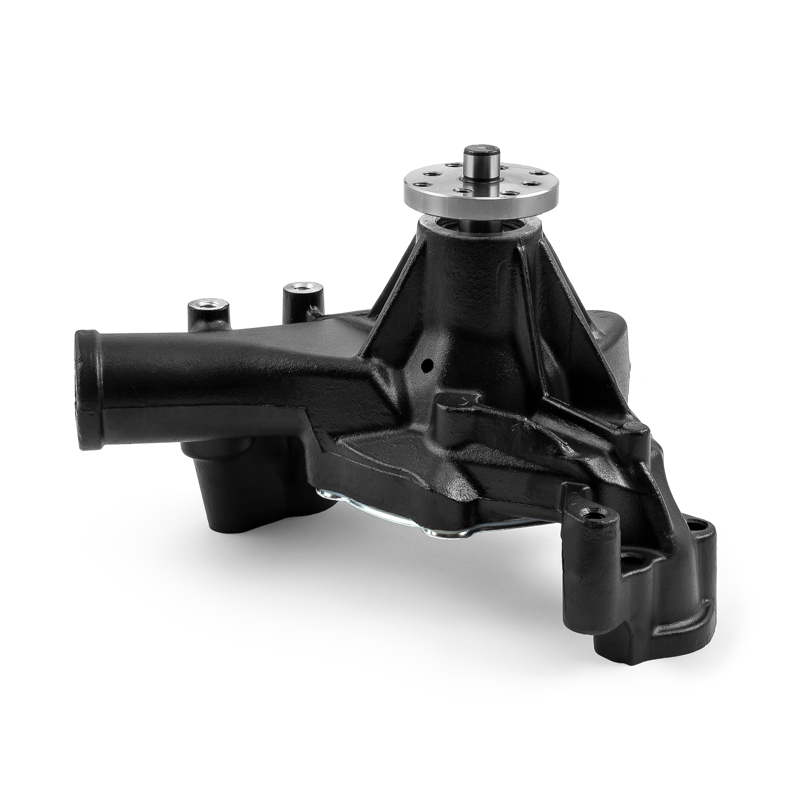 Speedmaster® PCE195.1005.02 Chevy SBC 350 High Volume Aluminum Long Water Pump [Black]