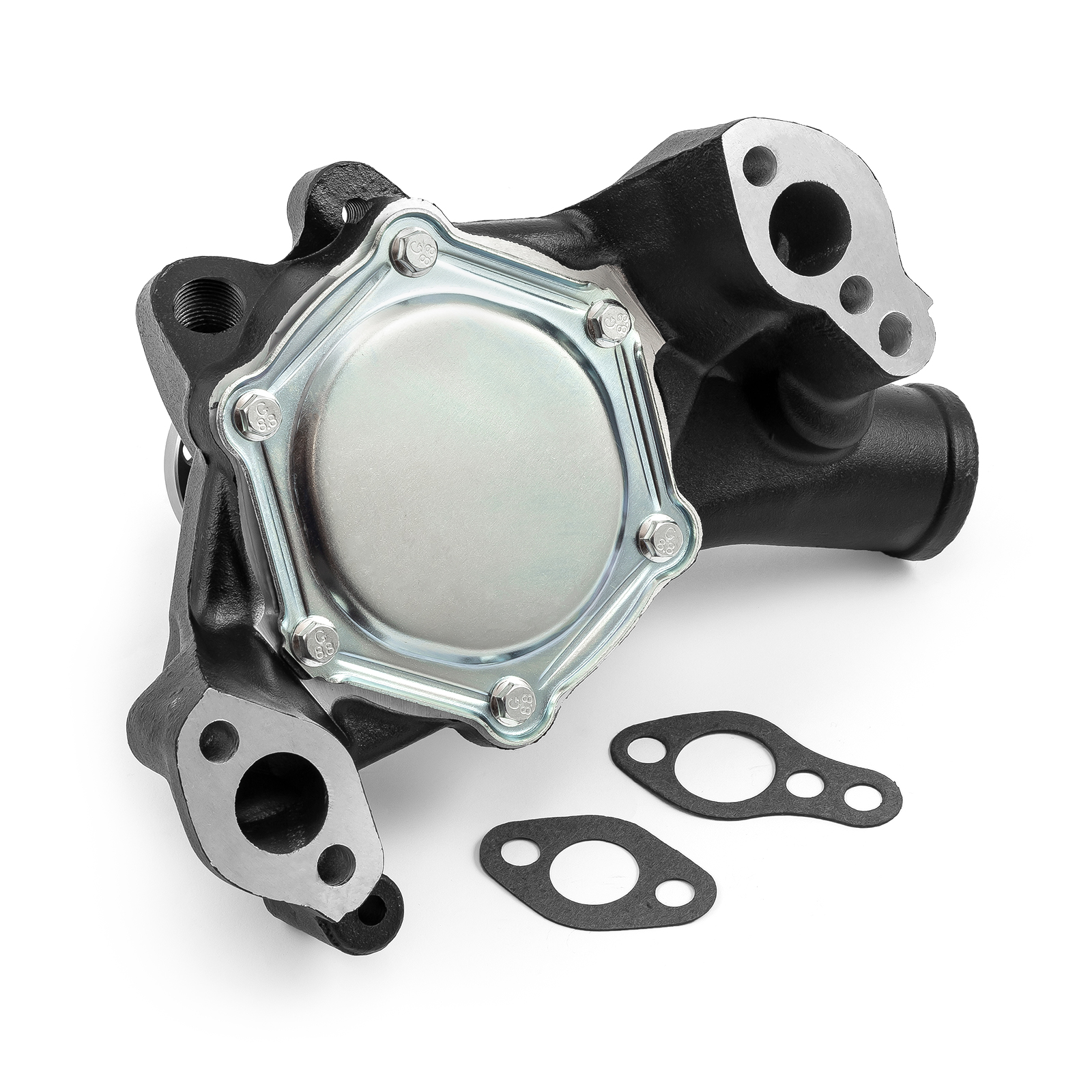 Speedmaster® PCE195.1005.02 Chevy SBC 350 High Volume Aluminum Long Water Pump [Black]