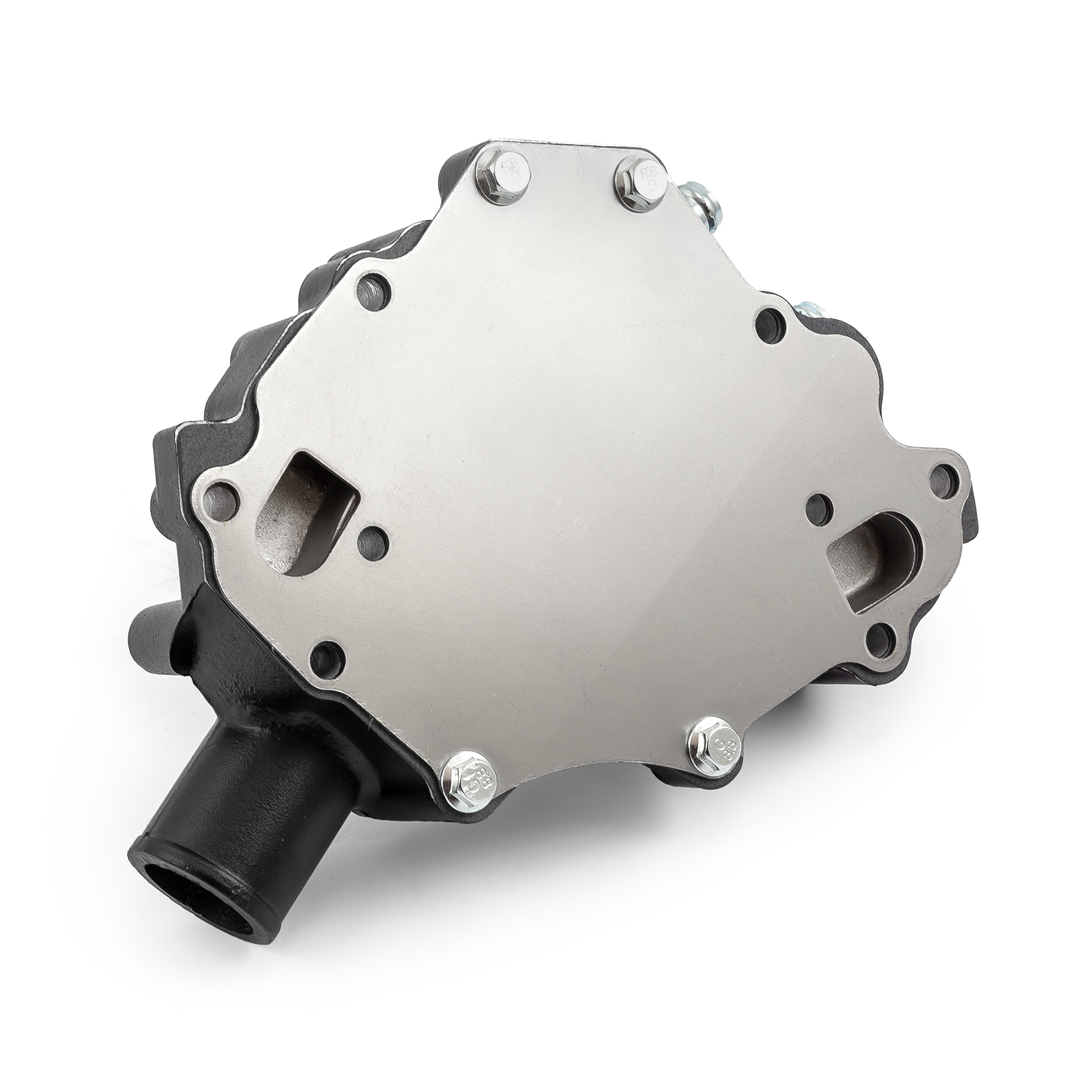 Speedmaster® PCE195.1016.02 Ford SB 289 302 351 Windsor High Volume Aluminum Driver Side Water Pump Black