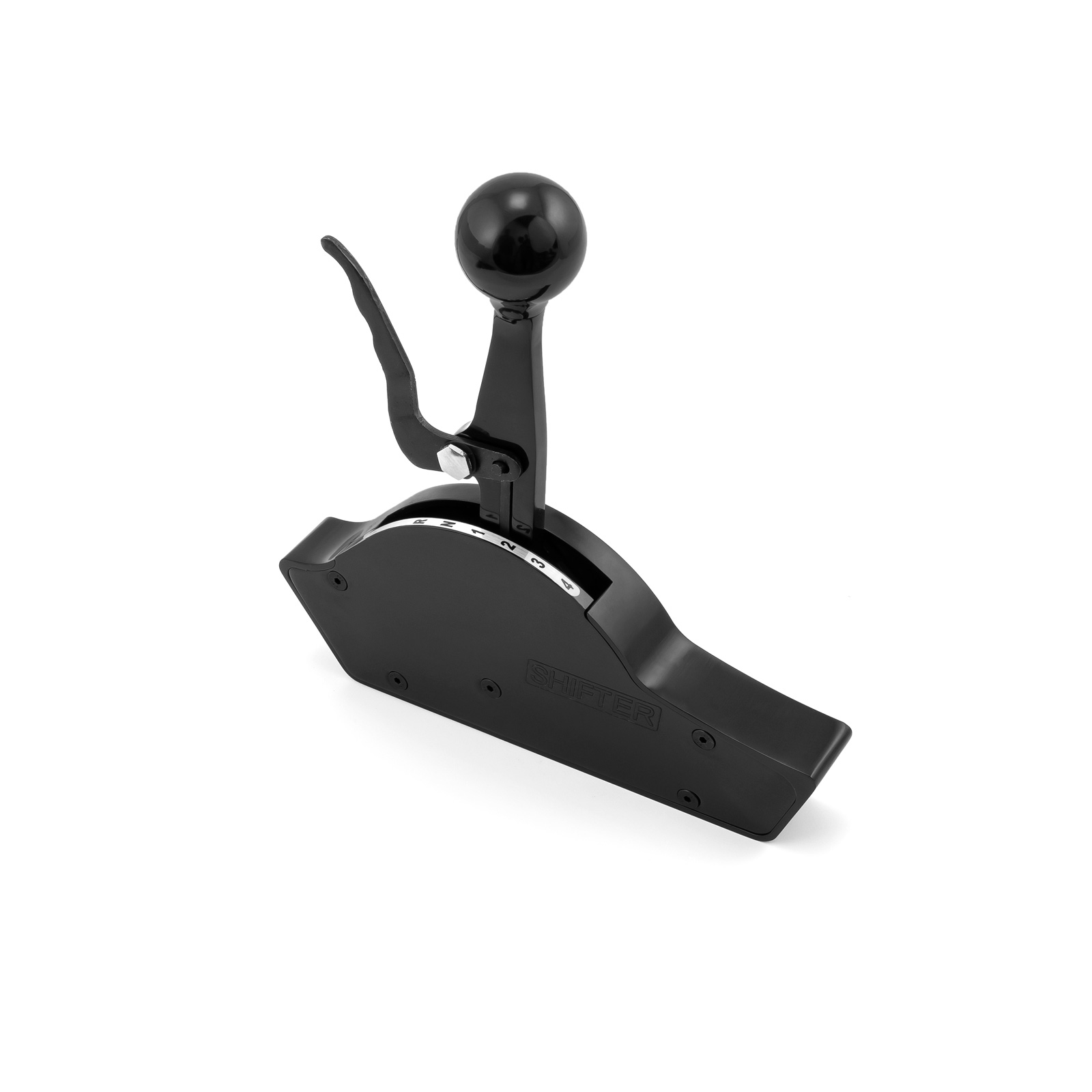 Speedmaster® PCE220.1011.02 Universal GM Ford Mopar Billet Pro Racing Shifter Automatic 2 3 4 Speed - Black