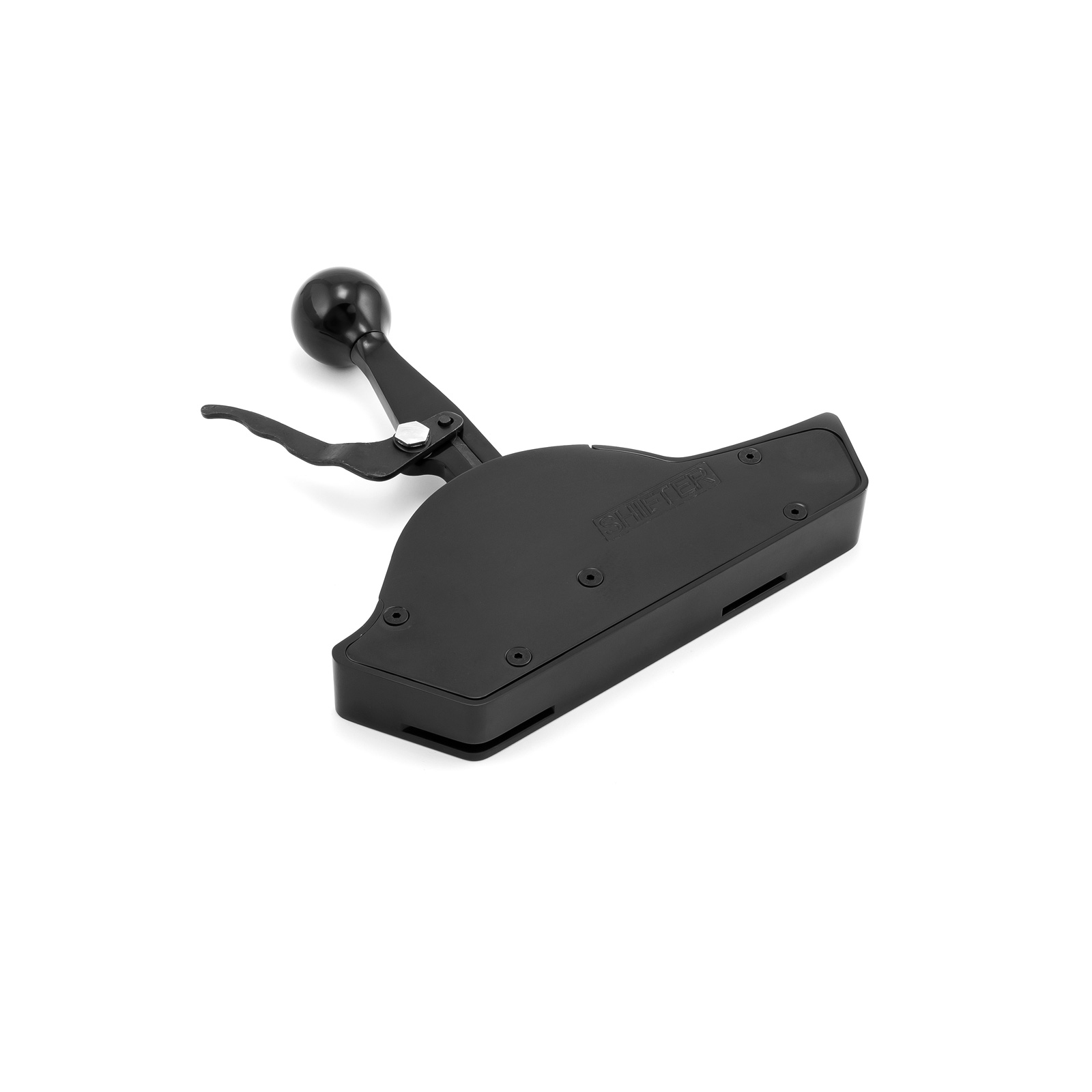 Speedmaster® PCE220.1011.02 Universal GM Ford Mopar Billet Pro Racing Shifter Automatic 2 3 4 Speed - Black