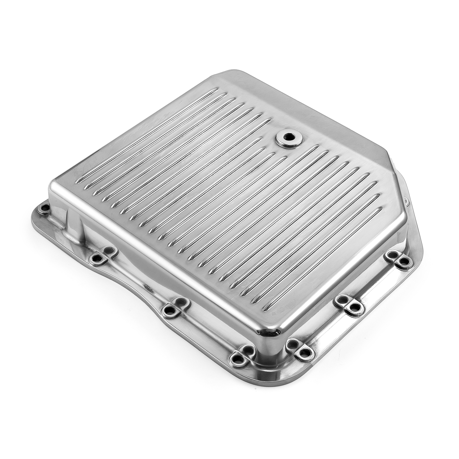 Speedmaster® PCE221.1004 Turbo TH350 Finned Aluminum Transmission Oil Pan Set Polished