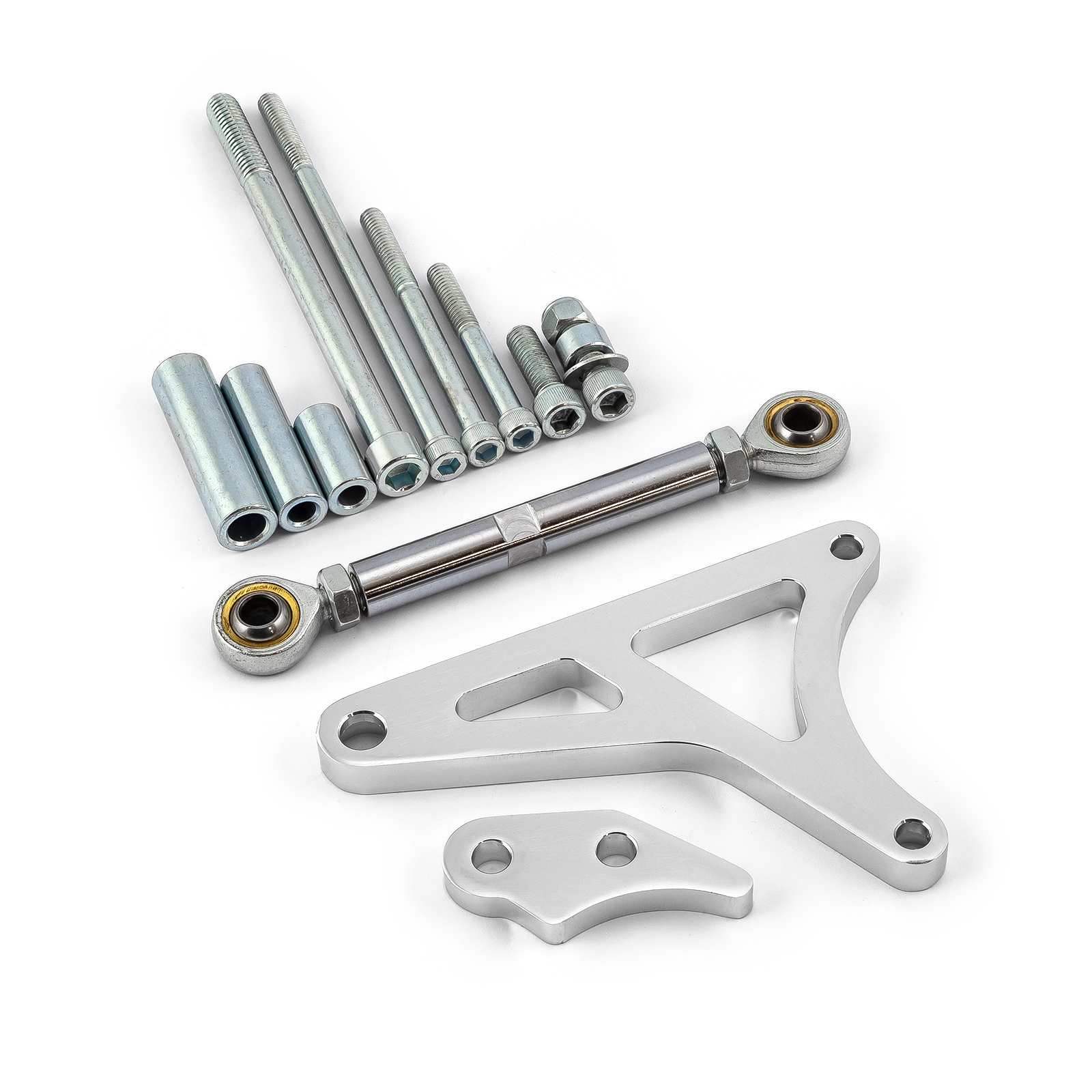 Speedmaster® PCE232.1001 Ford SB 289 302 Windsor Aluminum High Mount Alternator Bracket Kit Polished