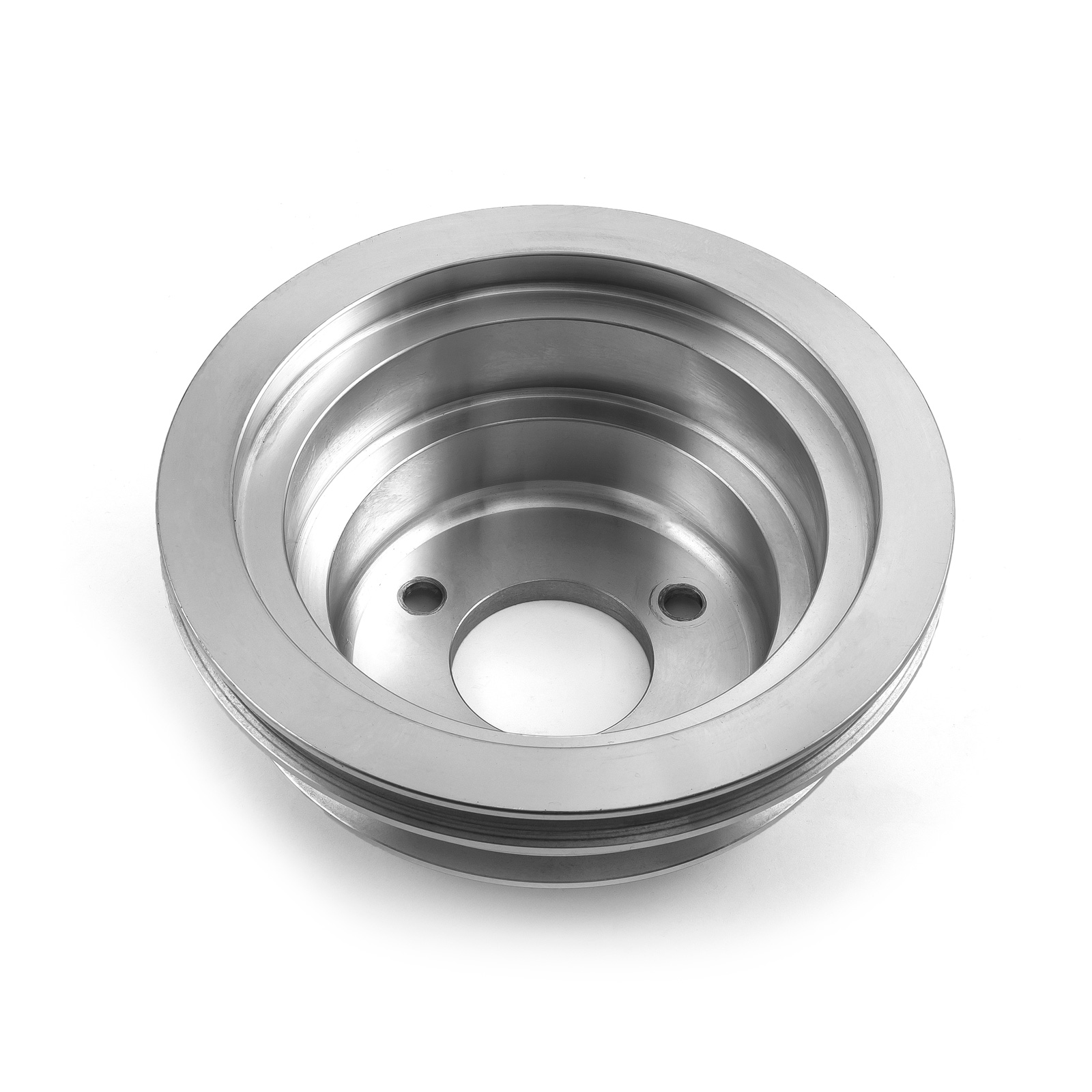 Speedmaster® PCE239.1004 Chevy BBC 454 Billet Aluminum Long Water Pump Lwp 3 Groove Crank Pulley