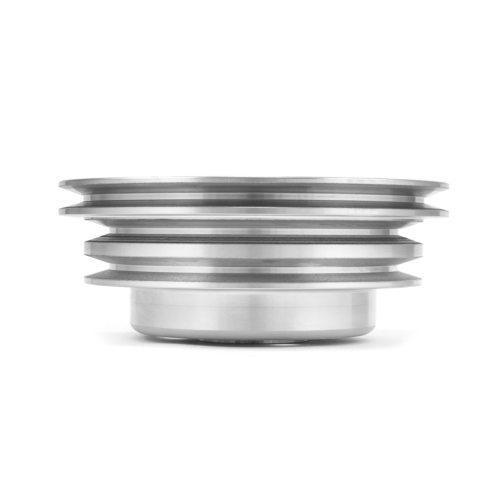 Speedmaster® PCE239.1004 Chevy BBC 454 Billet Aluminum Long Water Pump Lwp 3 Groove Crank Pulley