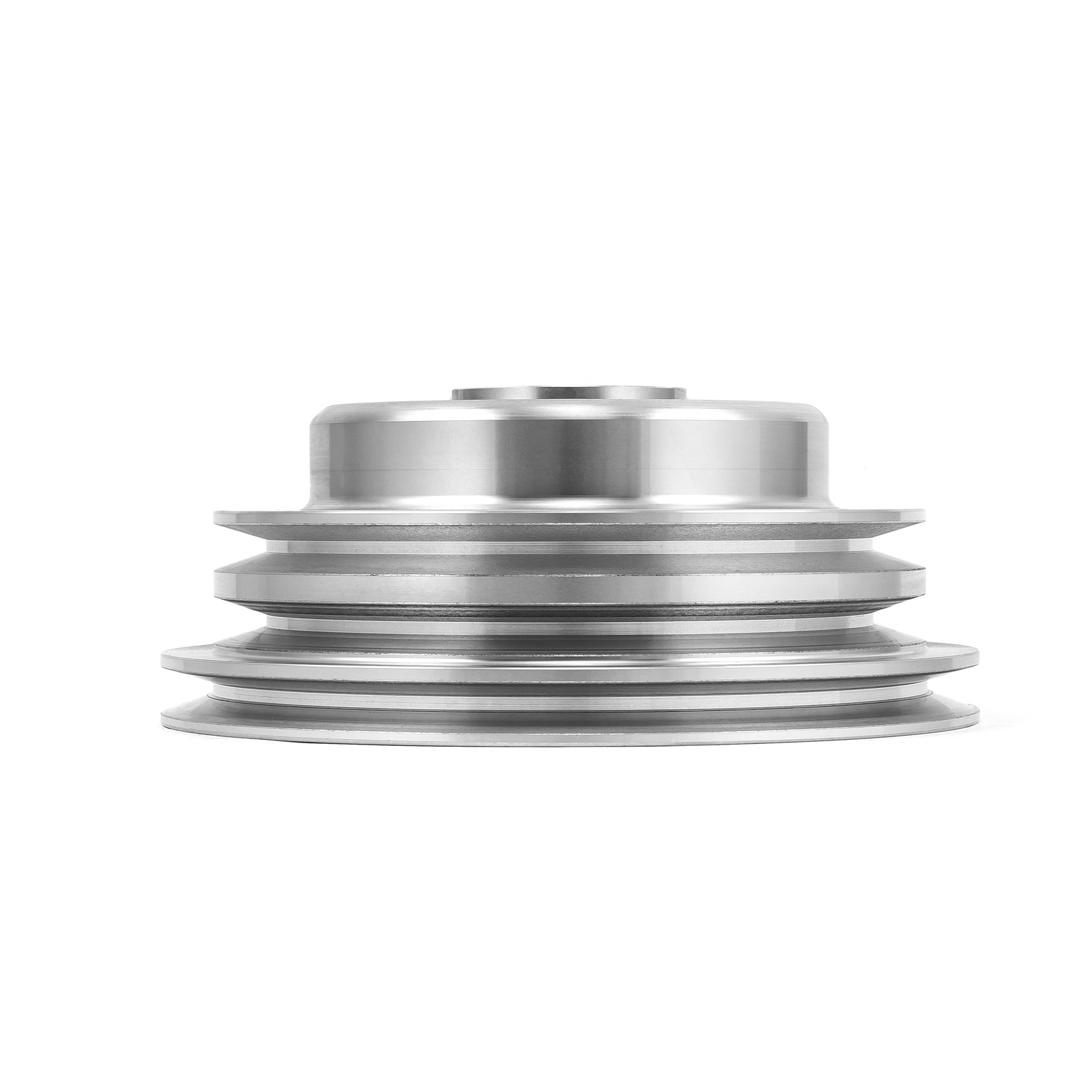 Speedmaster® PCE239.1004 Chevy BBC 454 Billet Aluminum Long Water Pump Lwp 3 Groove Crank Pulley