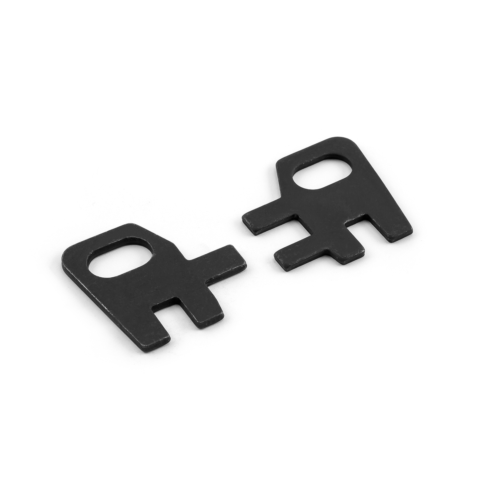 Speedmaster® PCE251.1005 Chevy SBC 350 Flat Guide Plates (5/16" Pushrod - 7/16" Stud Hole - 2 Piece Adj)