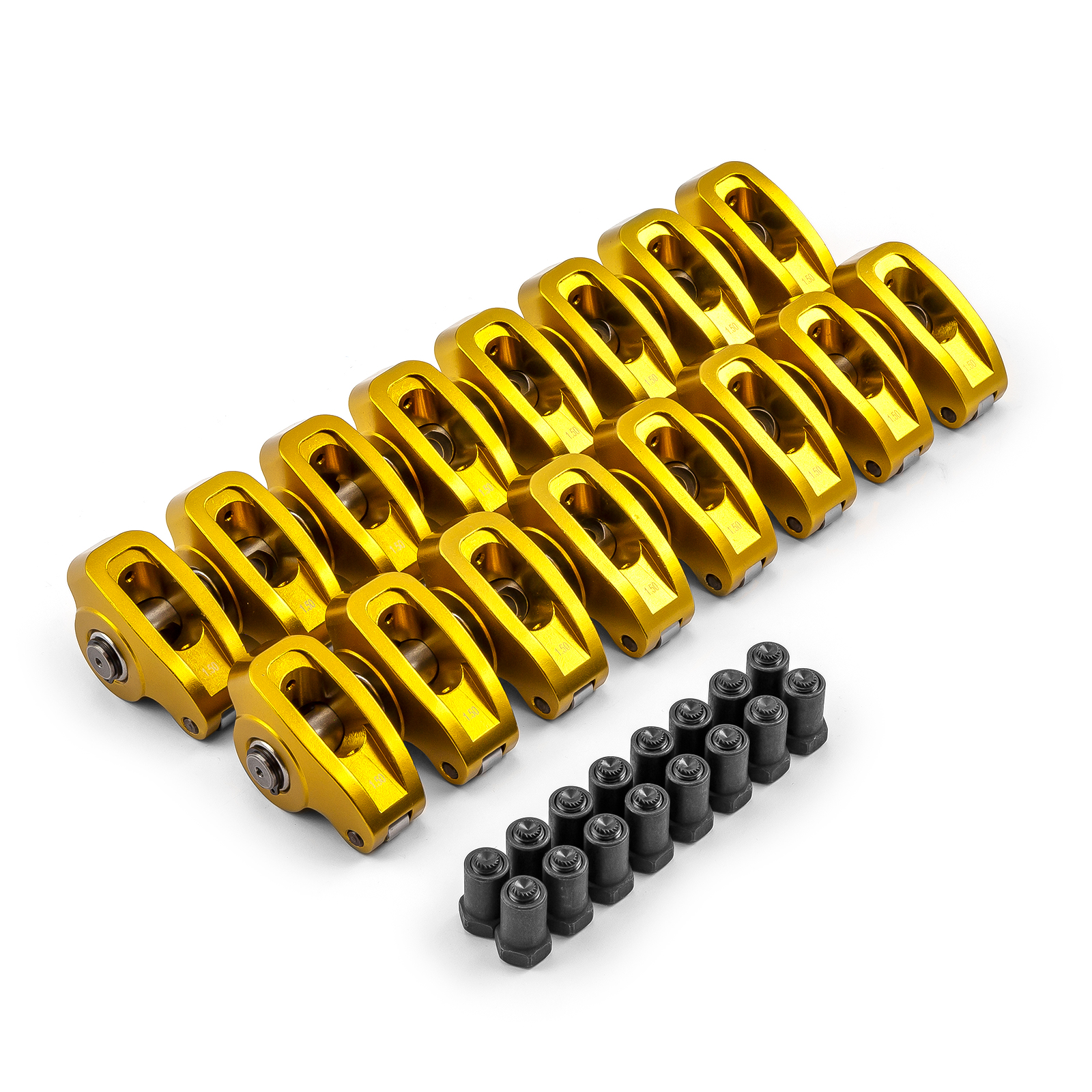 Speedmaster® PCE261.1004.01 Chevy SBC 350 1.5 Ratio 7/16" Aluminum Roller Rocker Arms Set