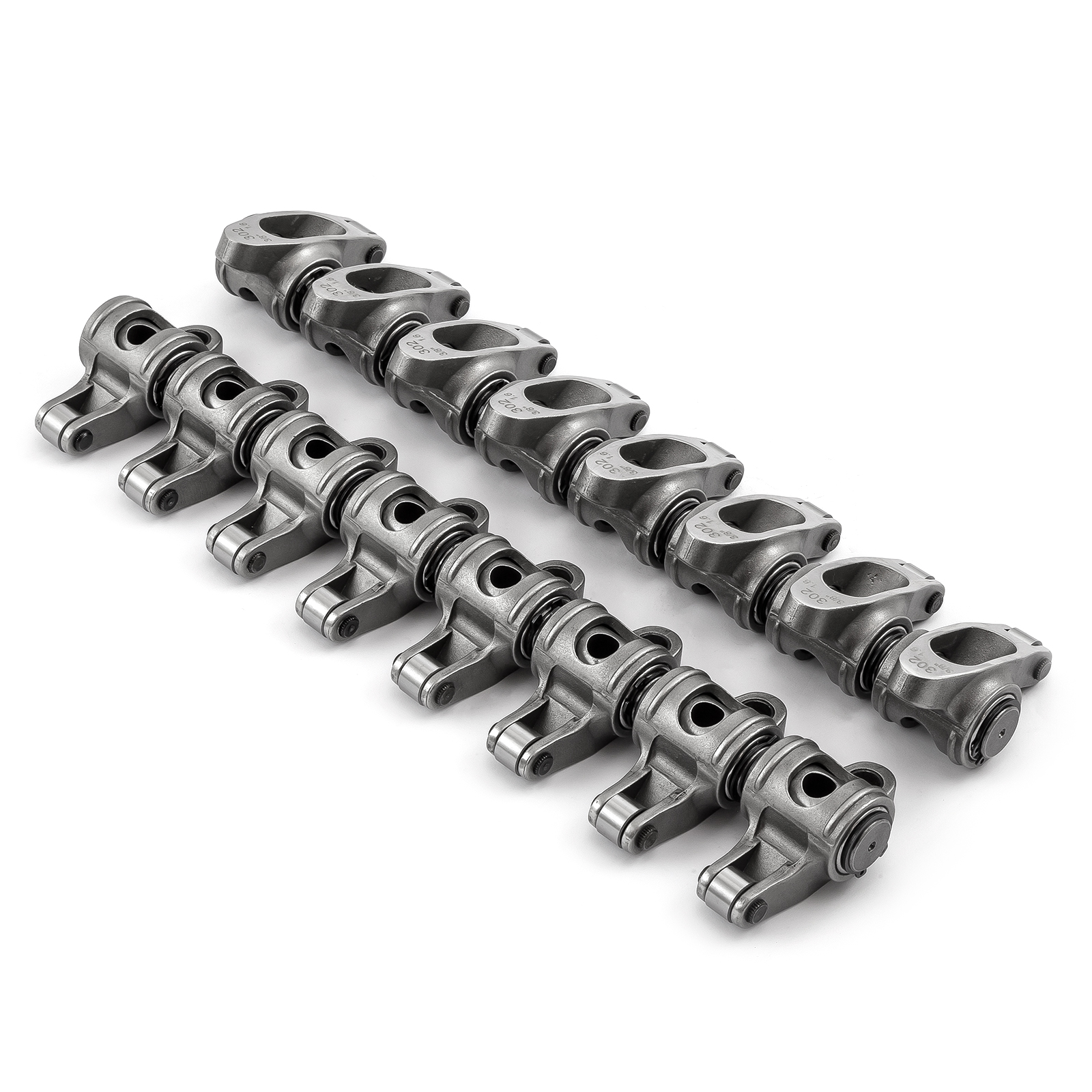 Speedmaster® PCE261.1075.01 Ford SB 289 302 351 Windsor 1.6 3/8" Stainless Steel Roller Rocker Arm Set
