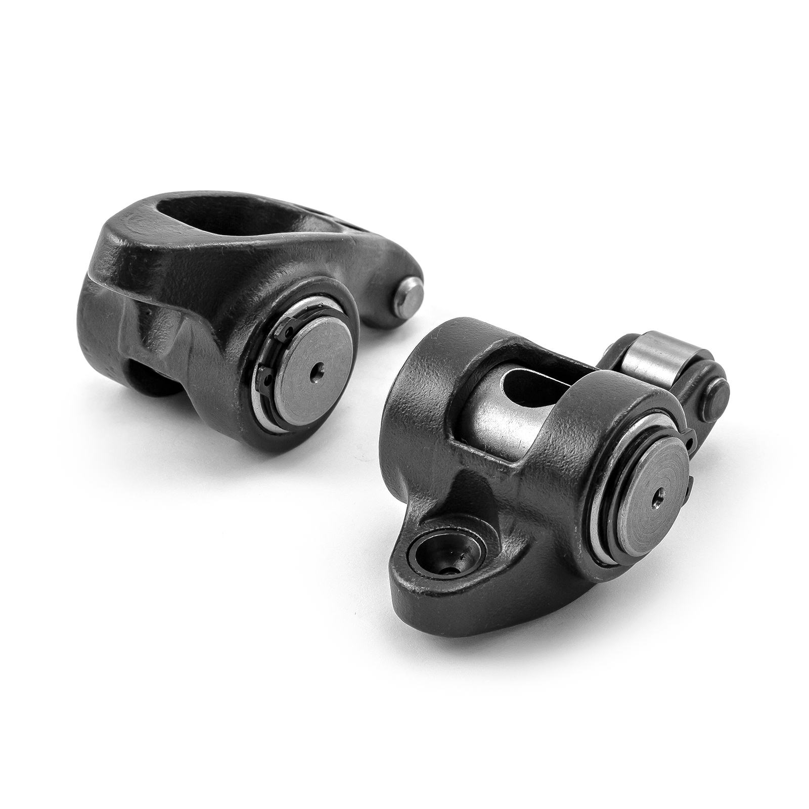 Speedmaster® PCE261.1163 Chevy SBC 350 1.6 Ratio 7/16" Ultra Black Chromoly Roller Rocker Arms Set