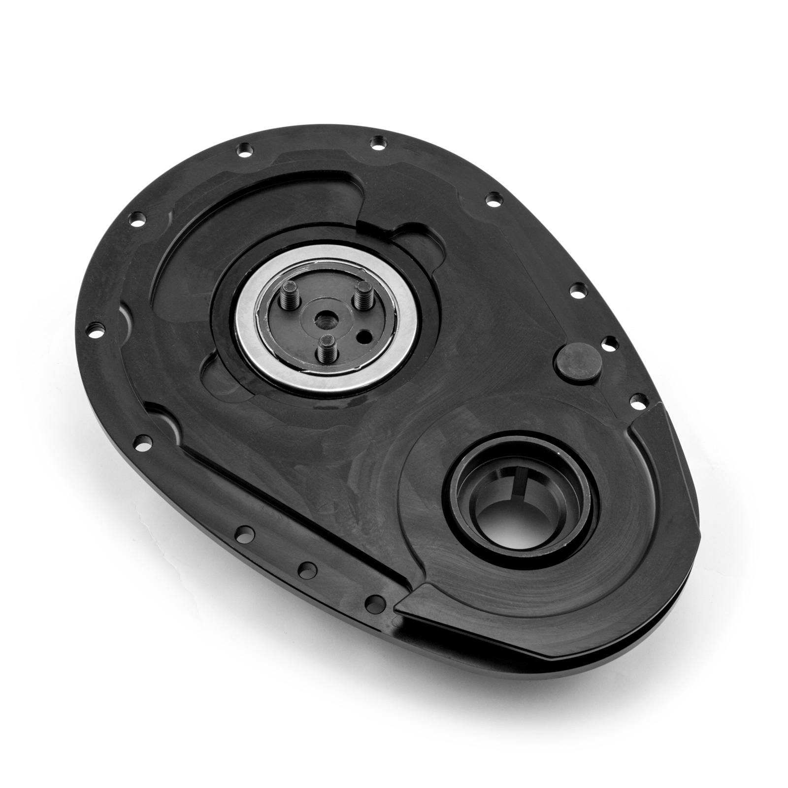 Speedmaster® PCE262.1001.02 Chevy SBC 350 Standard Cam Height Timing Belt Drive System - Black