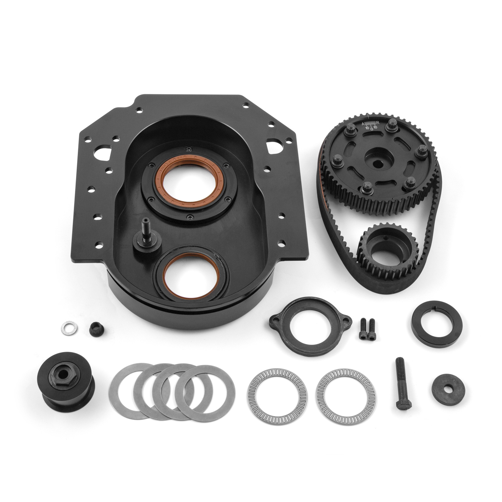 Speedmaster® PCE262.1005.02 Ford 351C Cleveland Standard Cam Height Timing Belt Drive Kit Black