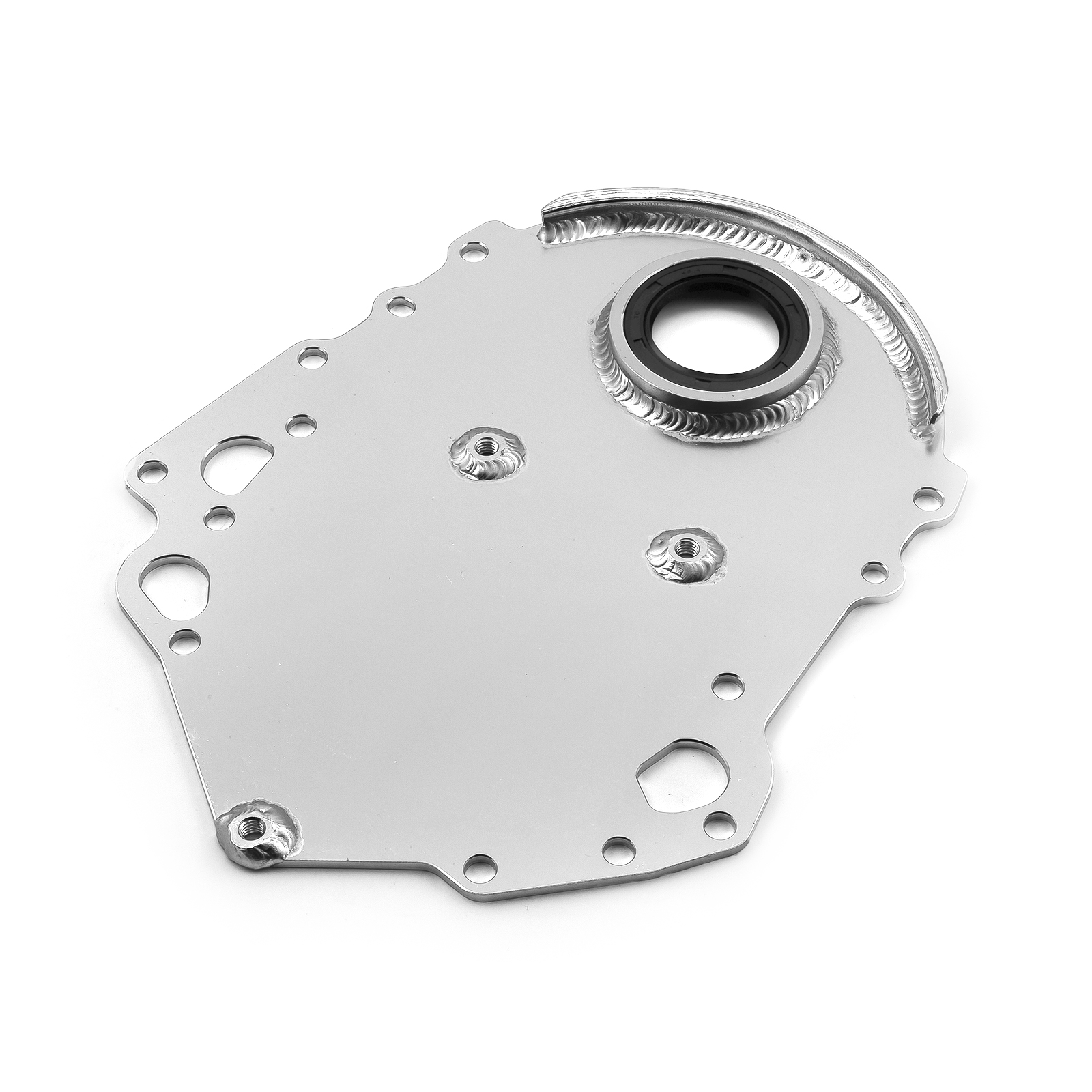 Speedmaster® PCE265.1055 Ford 351C Cleveland Silver Aluminum Timing Cover with Seal