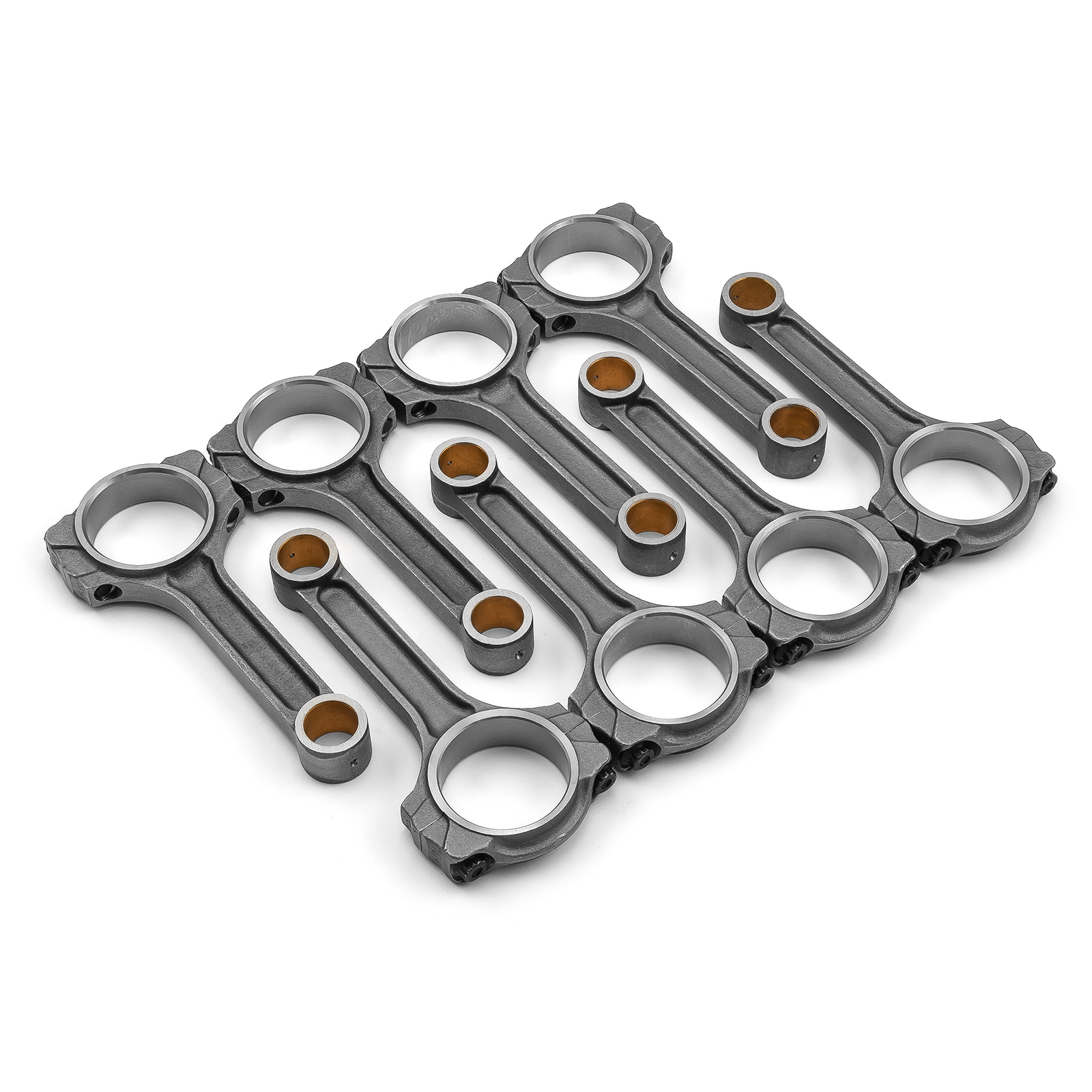 I Beam 6.000" 2.100" .927" Bronze Bush 5140 Connecting Rods Suits: Chevy SBC 350