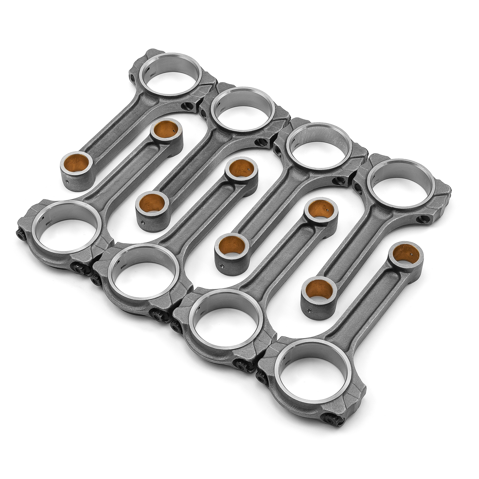 Speedmaster® PCE274.1127 I Beam 6.000" 2.100" .927" Bronze Bush 5140 Connecting Rods Suits: Chevy SBC 350