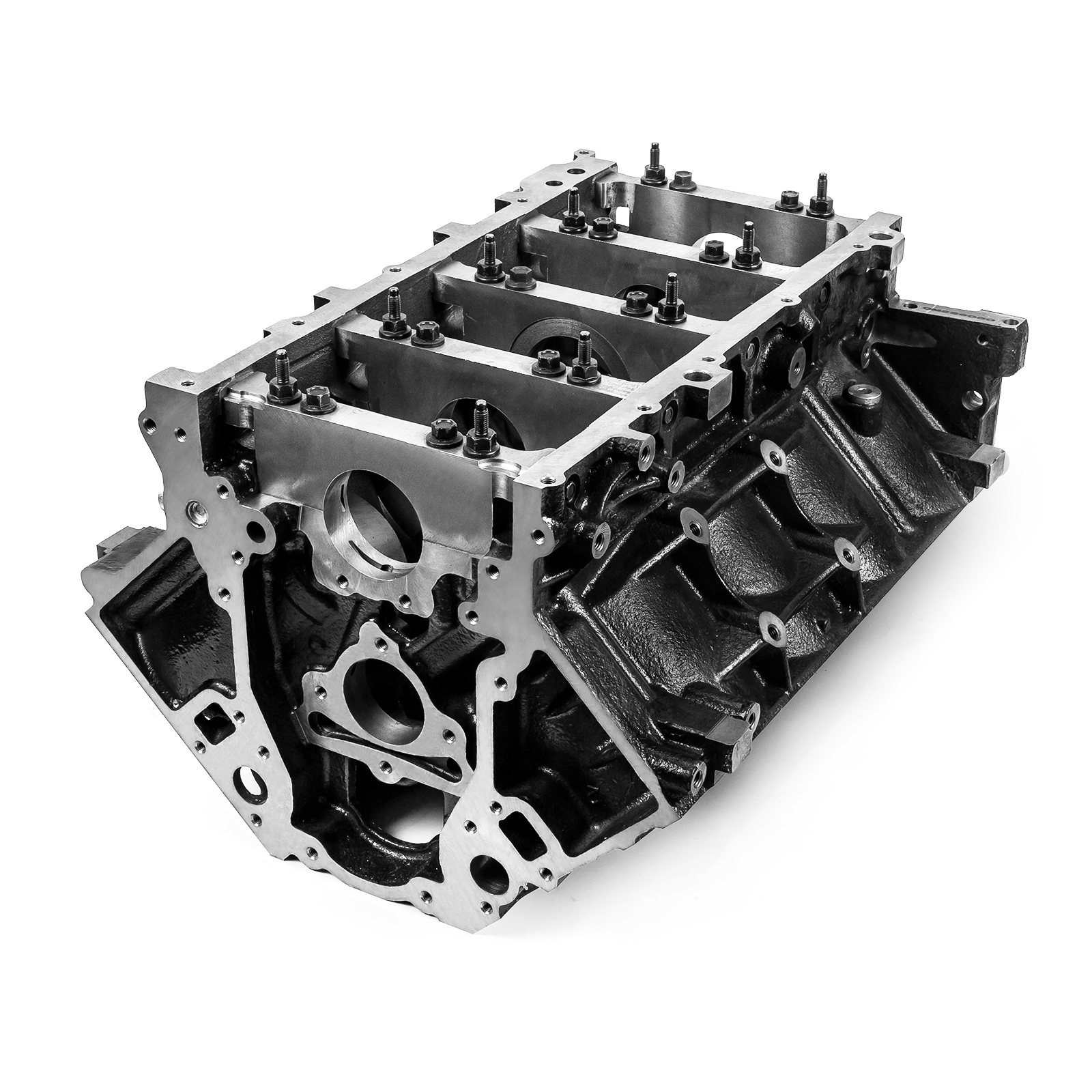 Chevy LS 6.0L Gen IV B-4.000 M-STD DH-9.240 6-Bolt Billet Main Iron Engine Block