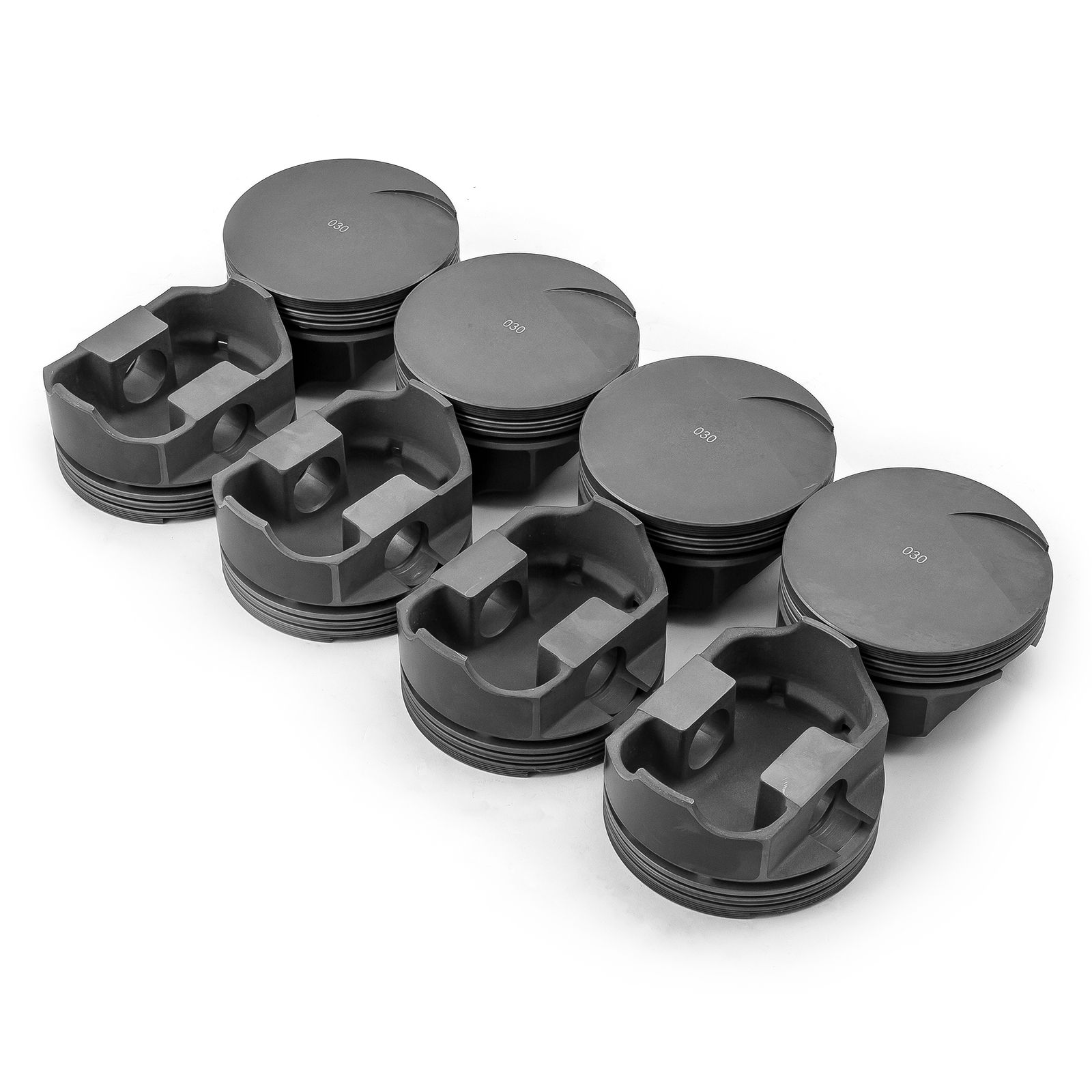 Speedmaster® PCE305.1302 Ford 351C Cleveland 383 393 408 4.030" 1.100" 0.927" Flat Top Hyper Pistons [Coated]