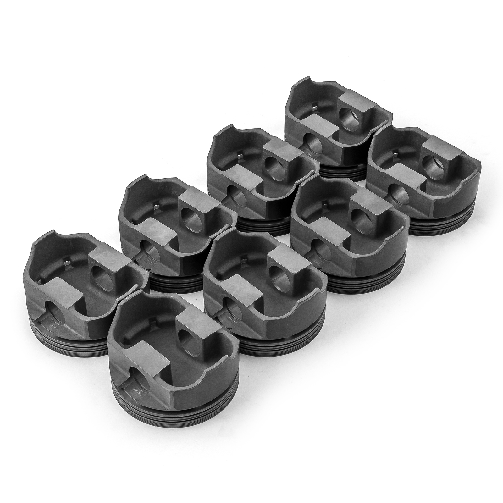 Speedmaster® PCE305.1302 Ford 351C Cleveland 383 393 408 4.030" 1.100" 0.927" Flat Top Hyper Pistons [Coated]