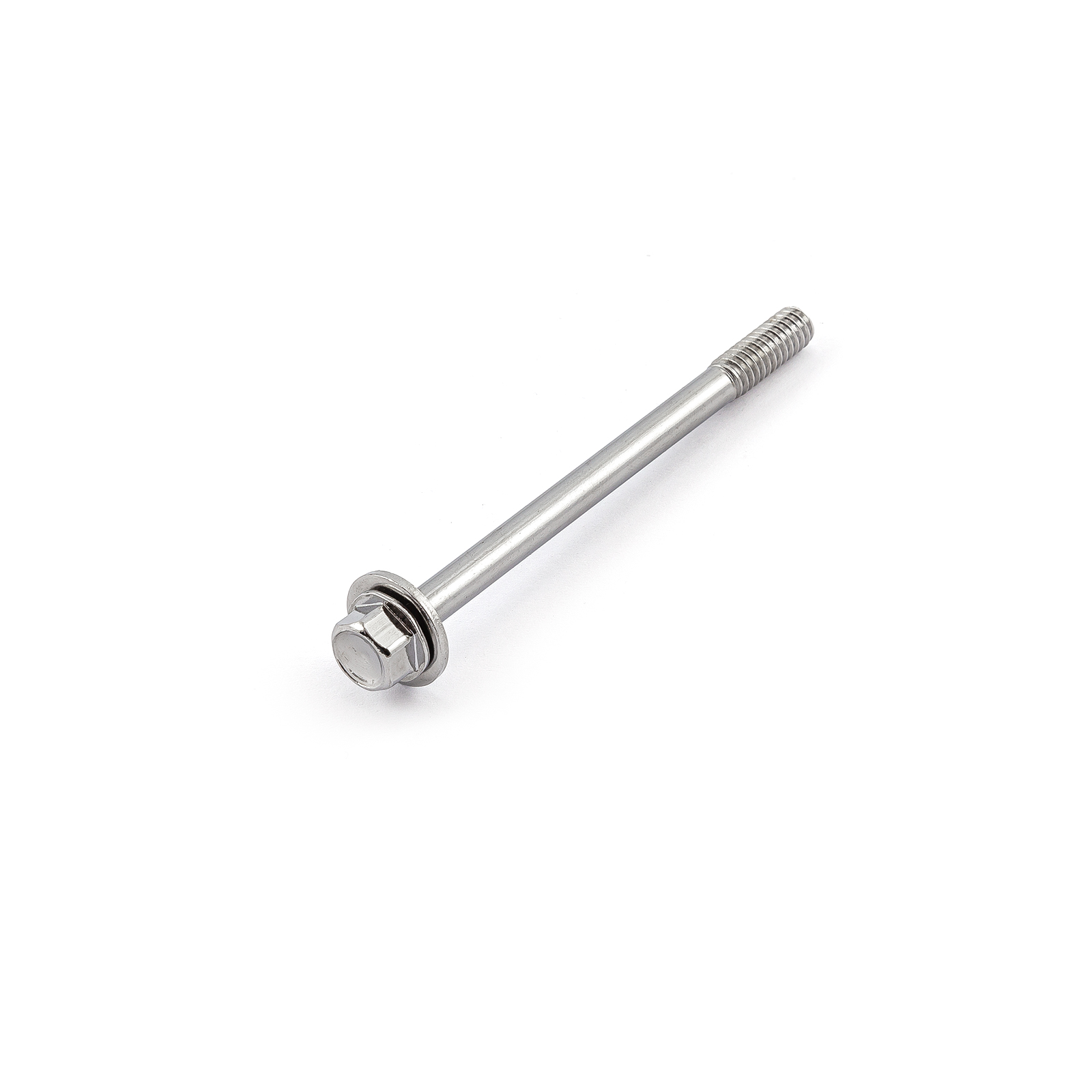 3.38" Chrome Valve Cover Bolt - w/ 1/4 Thread