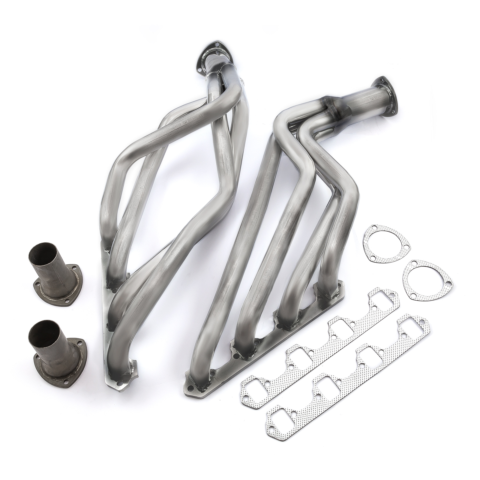 Ford SB 289 302 351 Windsor Mustang 1964-70 Long Tube Raw Exhaust Headers