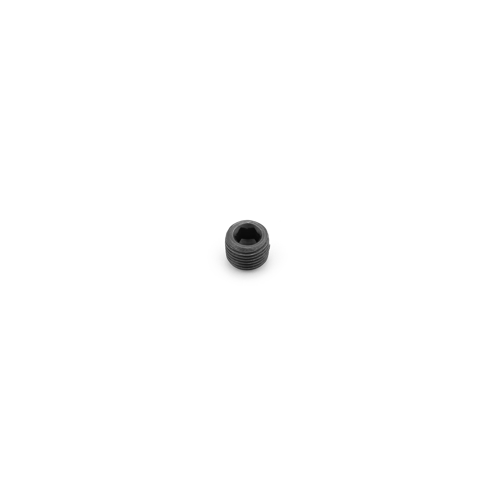 Speedmaster® PCE331.1039 Internal Allen Head Pipe Plug Fitting 1/8" NPT Black Anodized