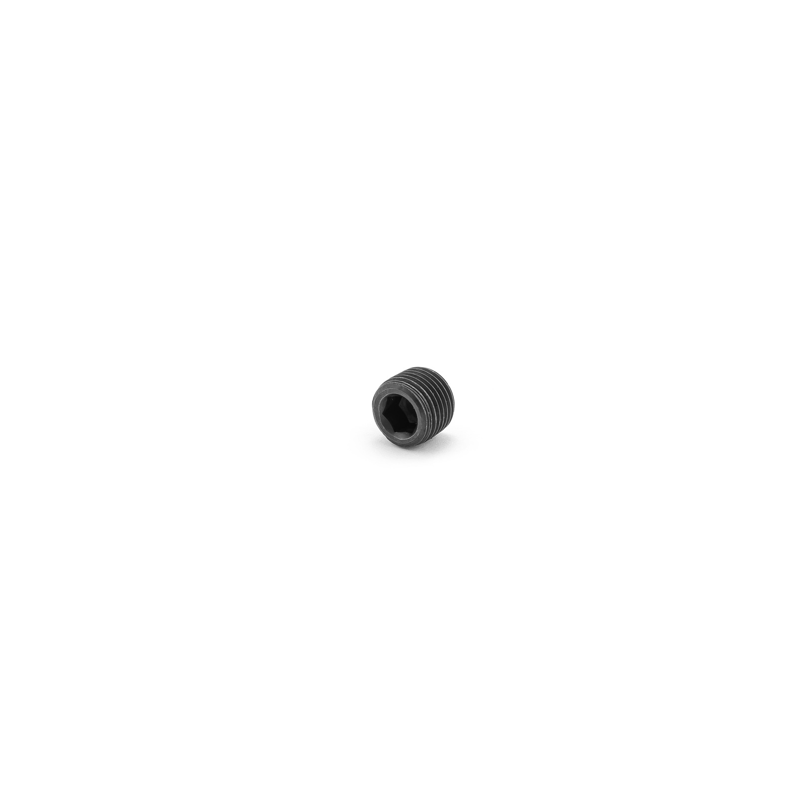 Speedmaster® PCE331.1039 Internal Allen Head Pipe Plug Fitting 1/8" NPT Black Anodized