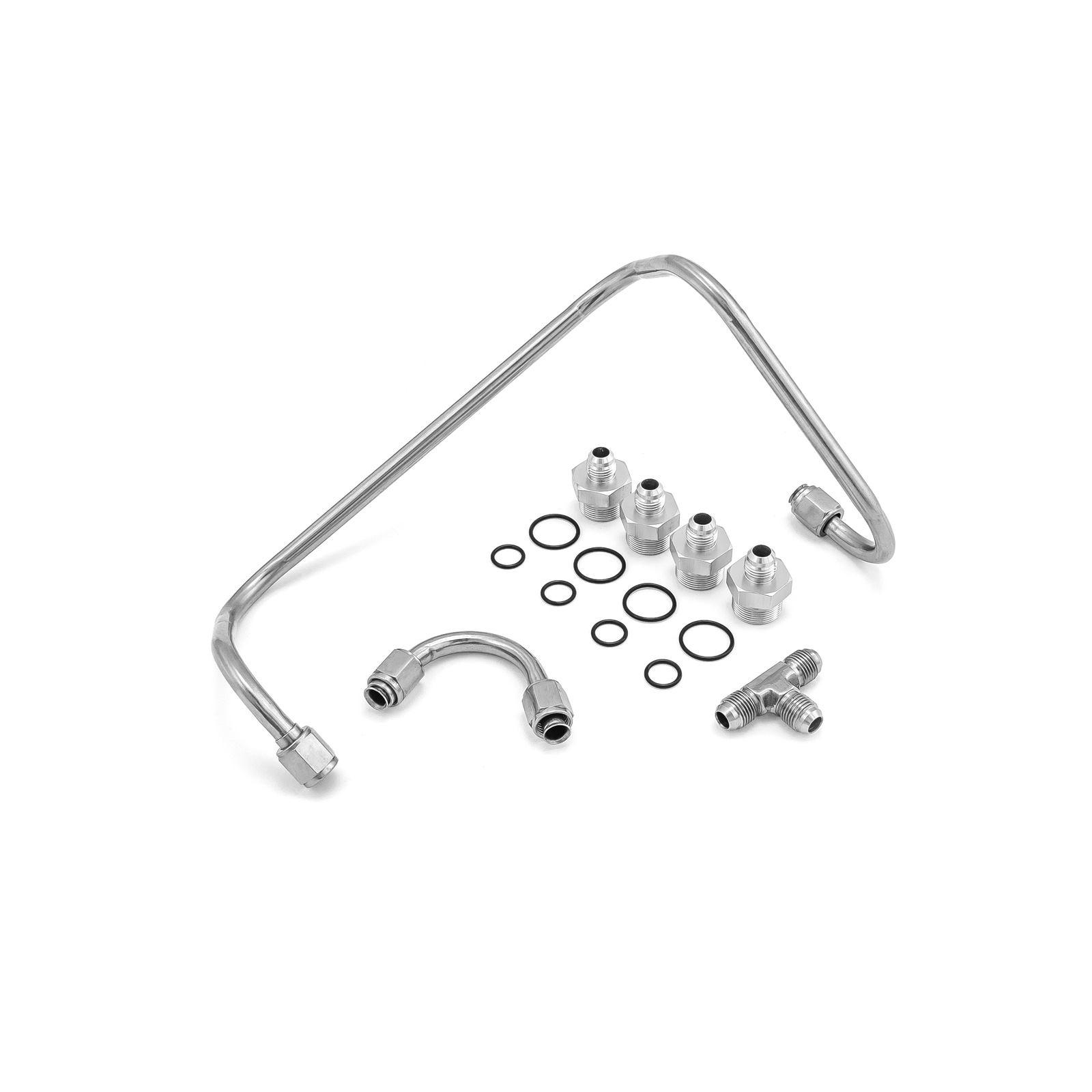 Speedmaster® PCE341.1020 Fuel Line Kit for Dual 4150 Carburetor Kit Side Saddle