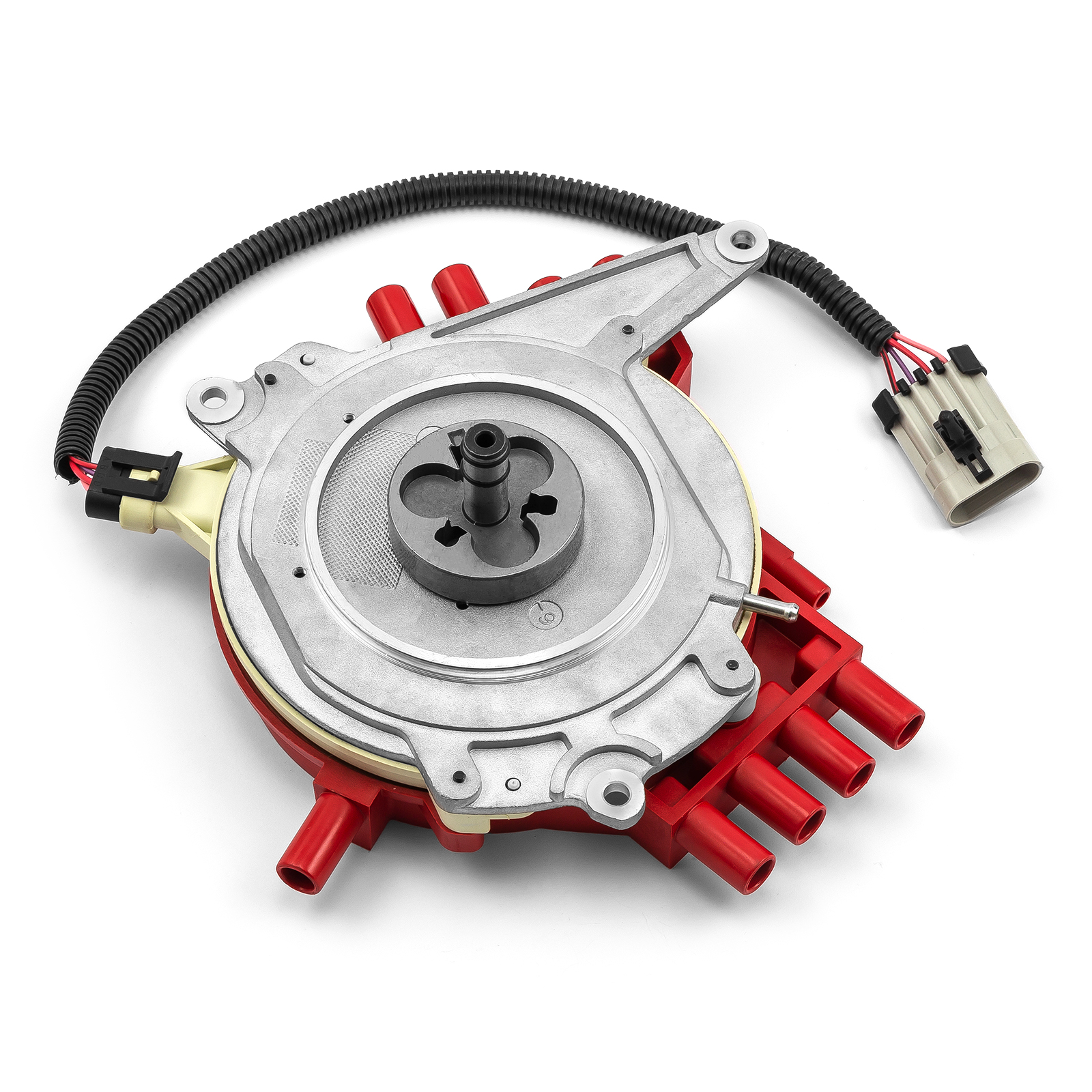 Speedmaster® PCE376.1008.01 Chevy 350 LT1 LT4 5.7L 94-97 Optispark Late Model OEM PIN Drive Distributor Red